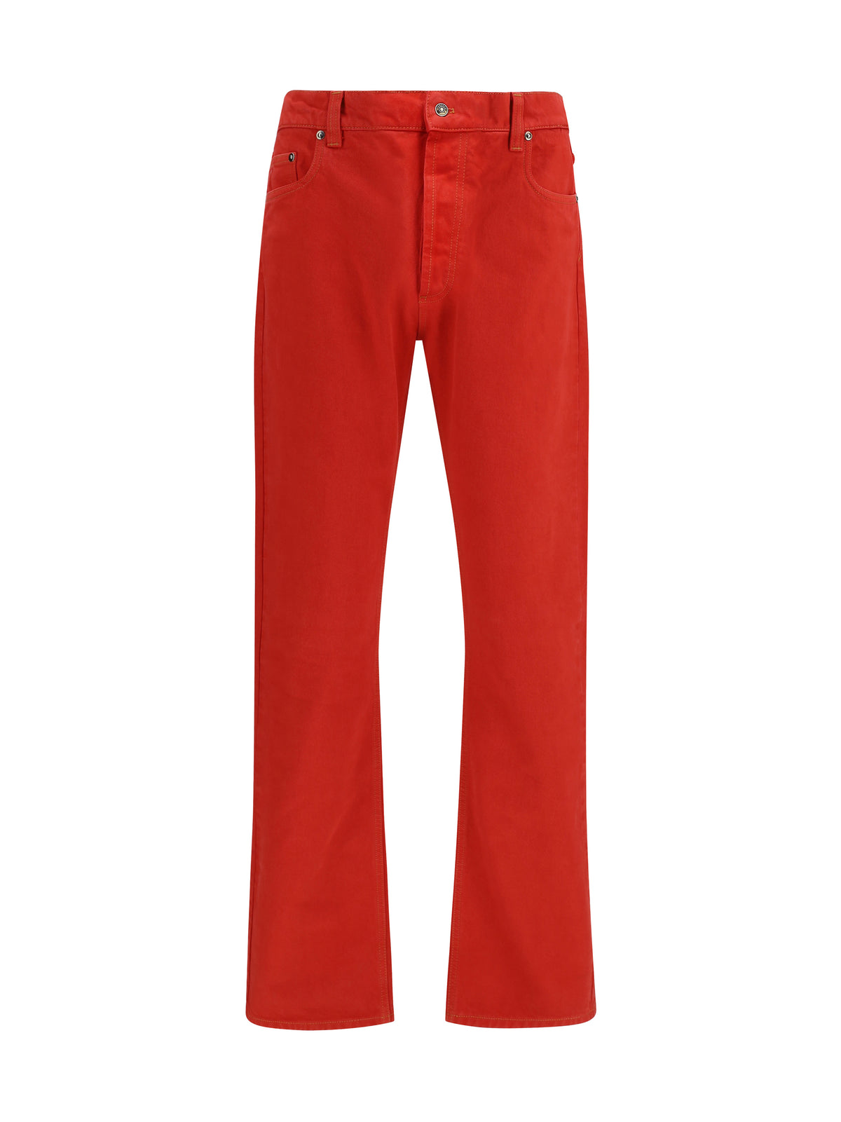 Versace Men Straight-Leg Cotton Denim Jeans VERSACE