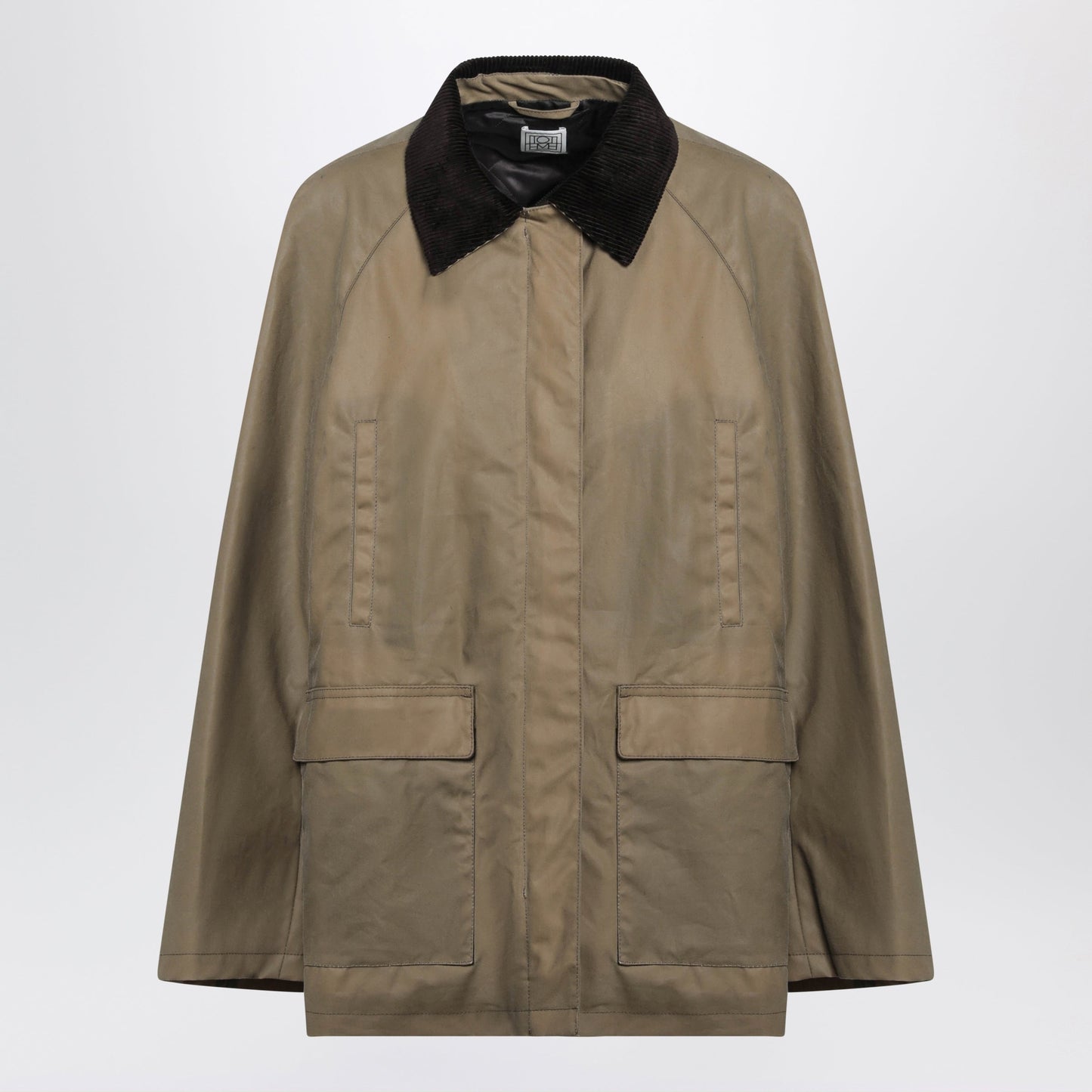 Toteme Desert Beige Waxed Cotton Country Jacket Women TOTEME