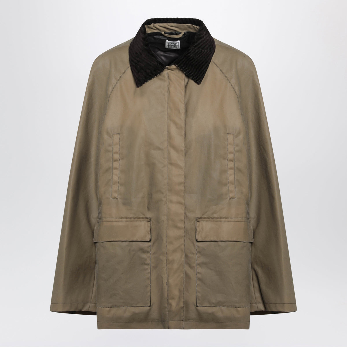 Toteme Desert Beige Waxed Cotton Country Jacket Women TOTEME