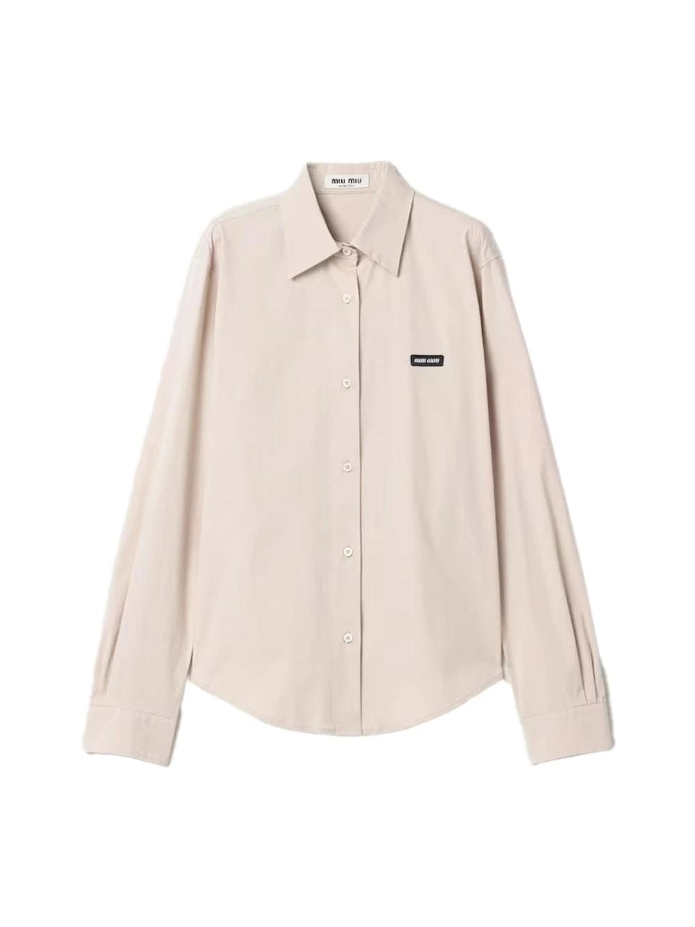 Miu Miu Women Popeline Stretch Shirt MIU MIU