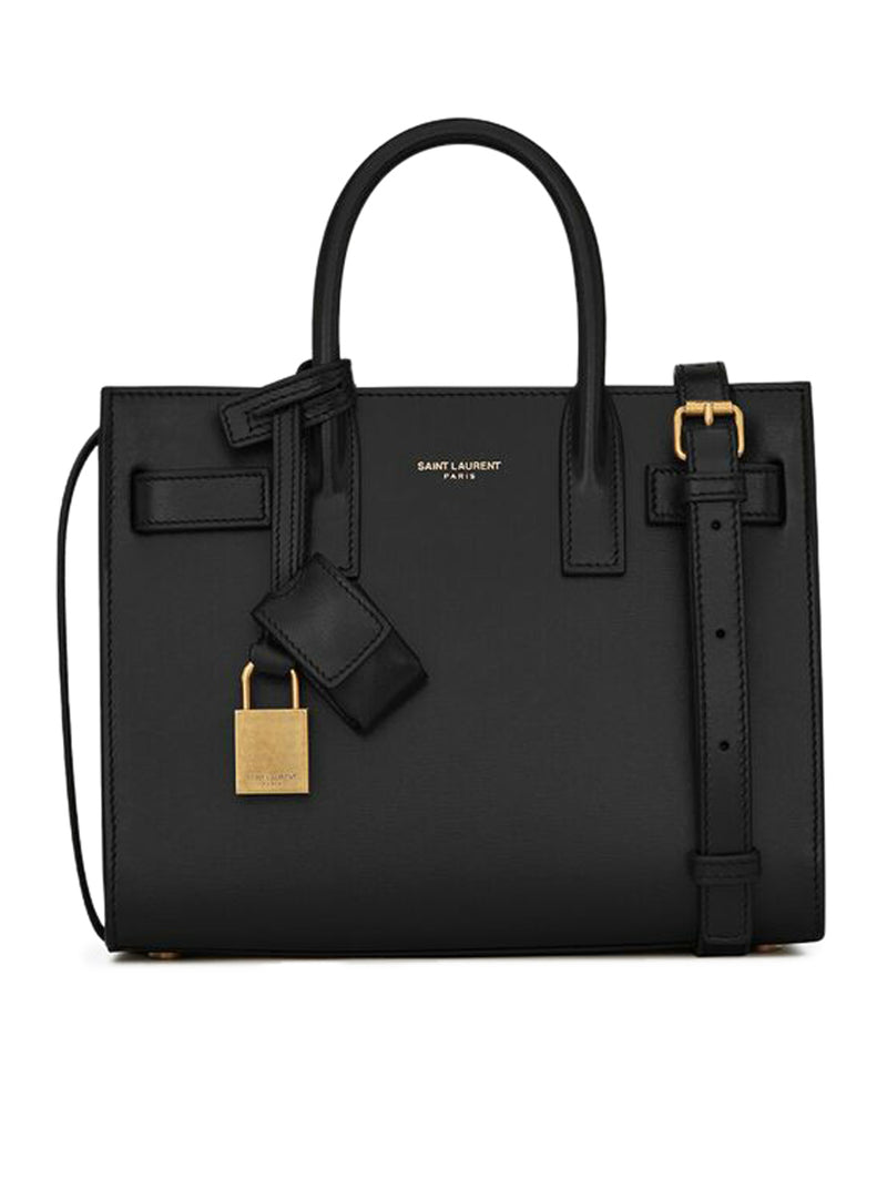 Saint Laurent Women Smooth Leather Sac De Jour Bag - Nano SAINT LAURENT