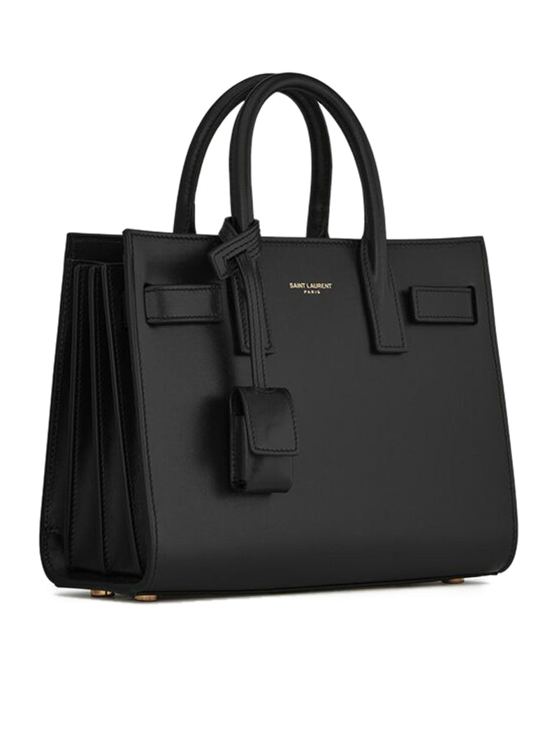 Saint Laurent Women Smooth Leather Sac De Jour Bag - Nano SAINT LAURENT