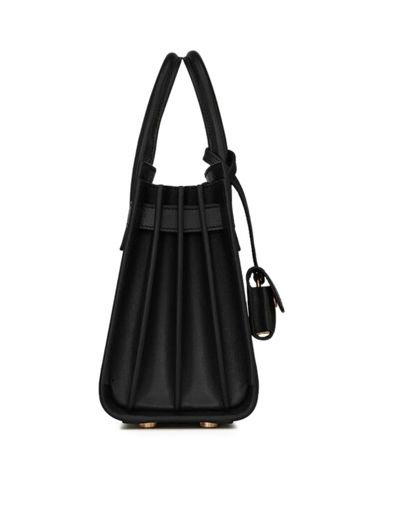Saint Laurent Women Smooth Leather Sac De Jour Bag - Nano SAINT LAURENT