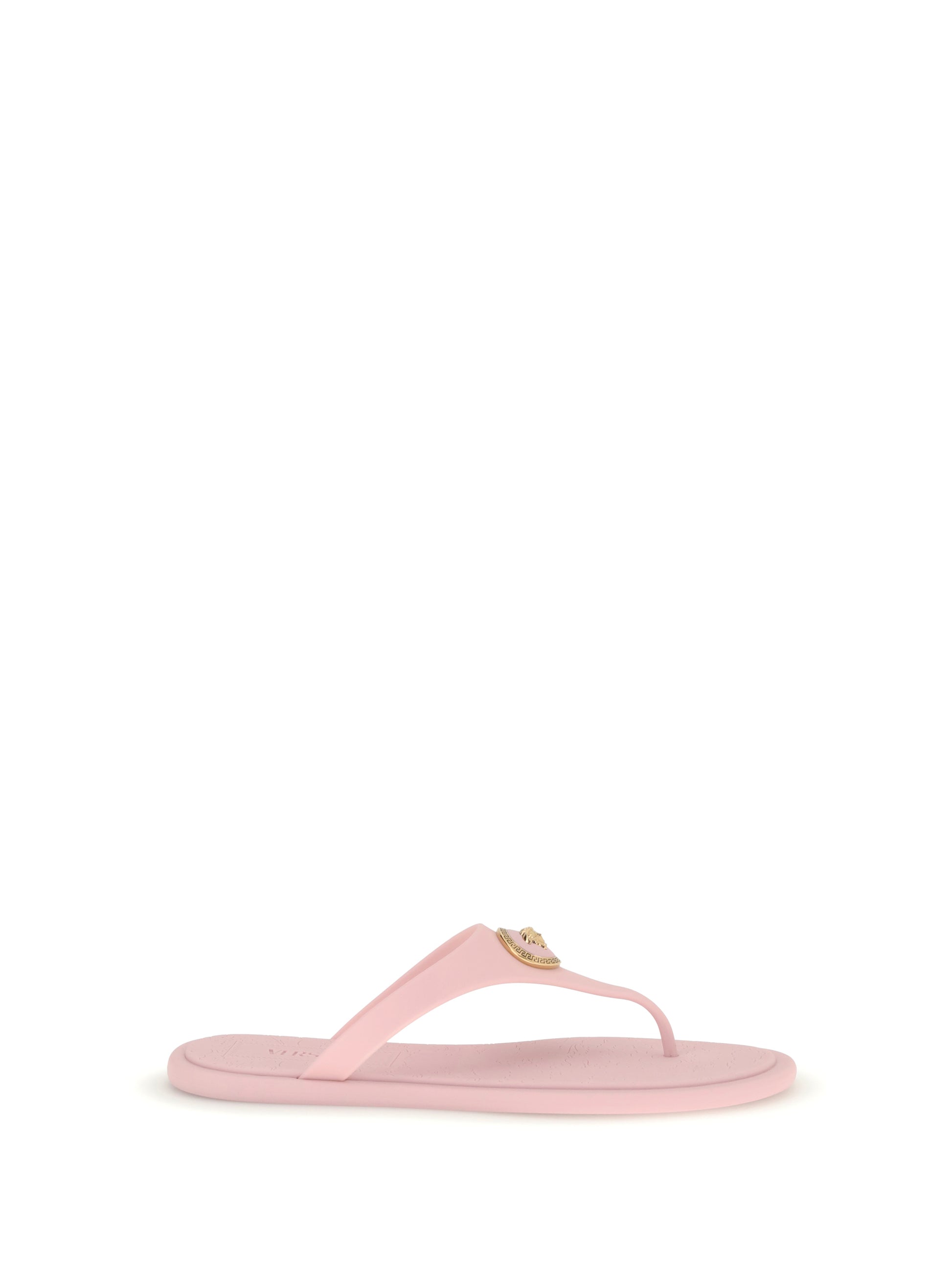 Versace Women Rubber Thong Sandals VERSACE