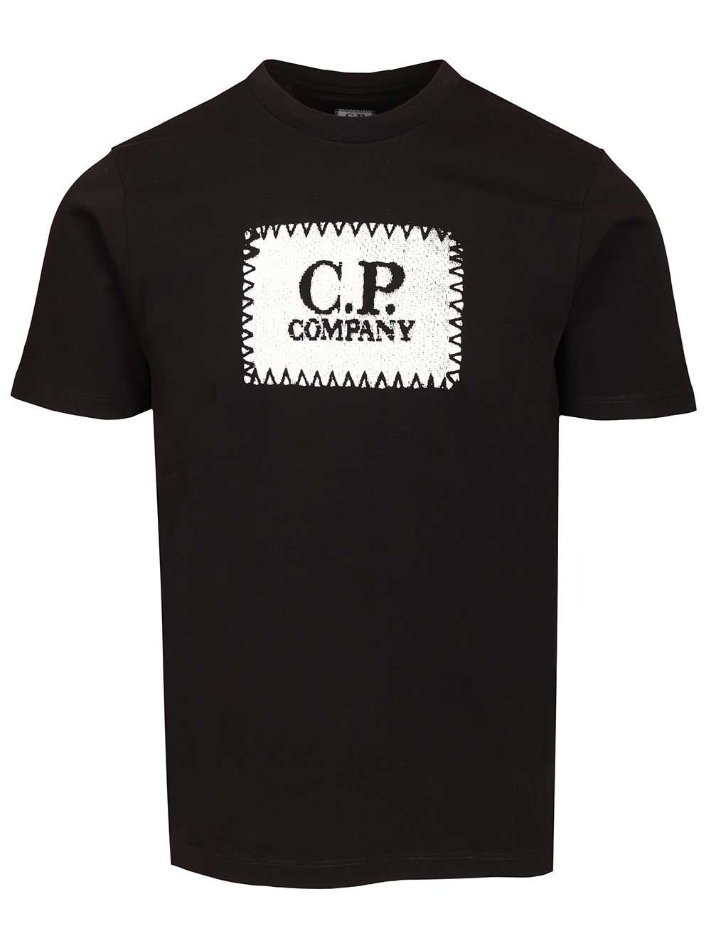 C.P. Company Men Logo Label T-Shirt C.P. COMPANY