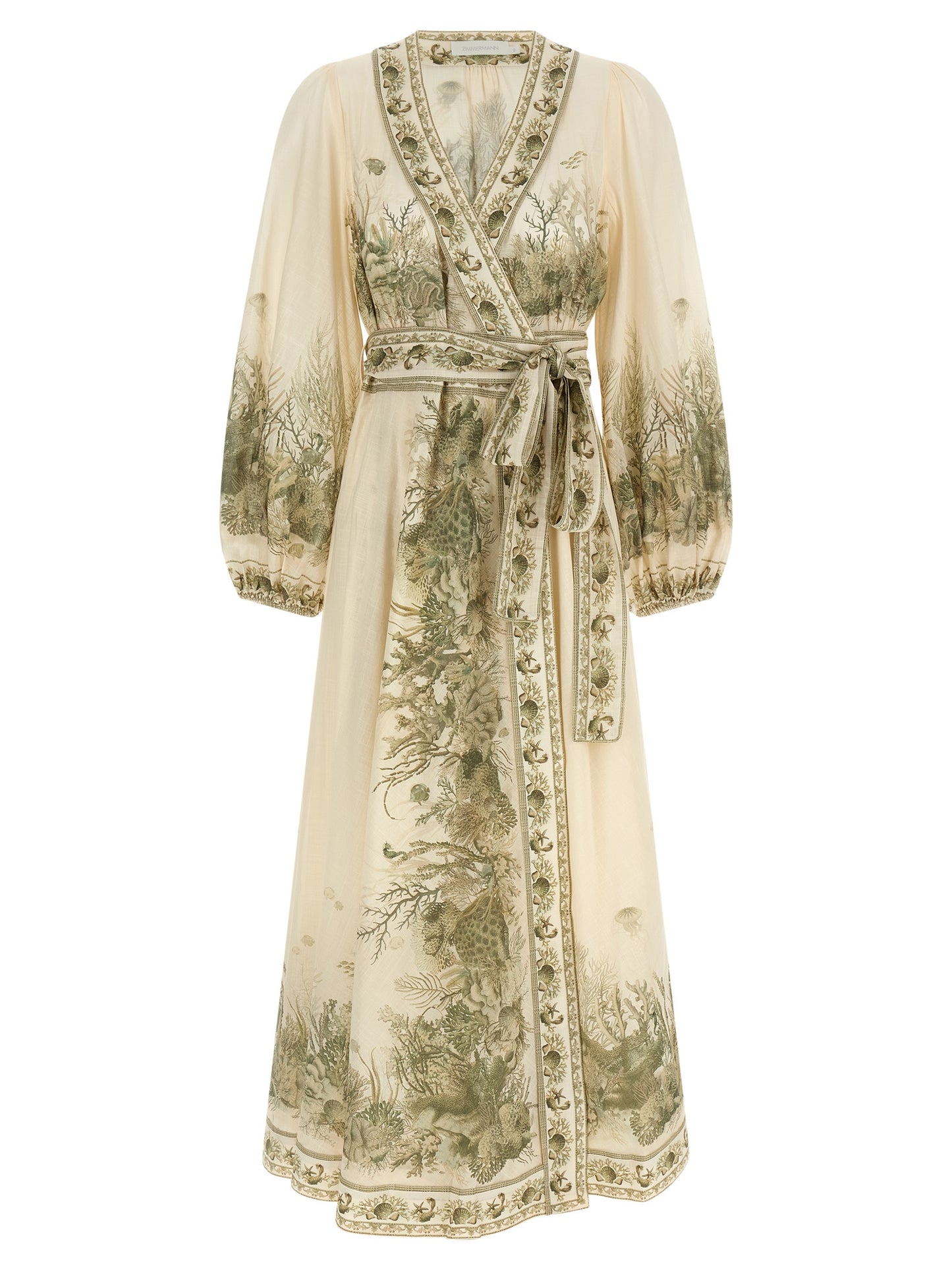 Zimmermann Women 'Wanderlust Wrap Midi' Dress ZIMMERMANN