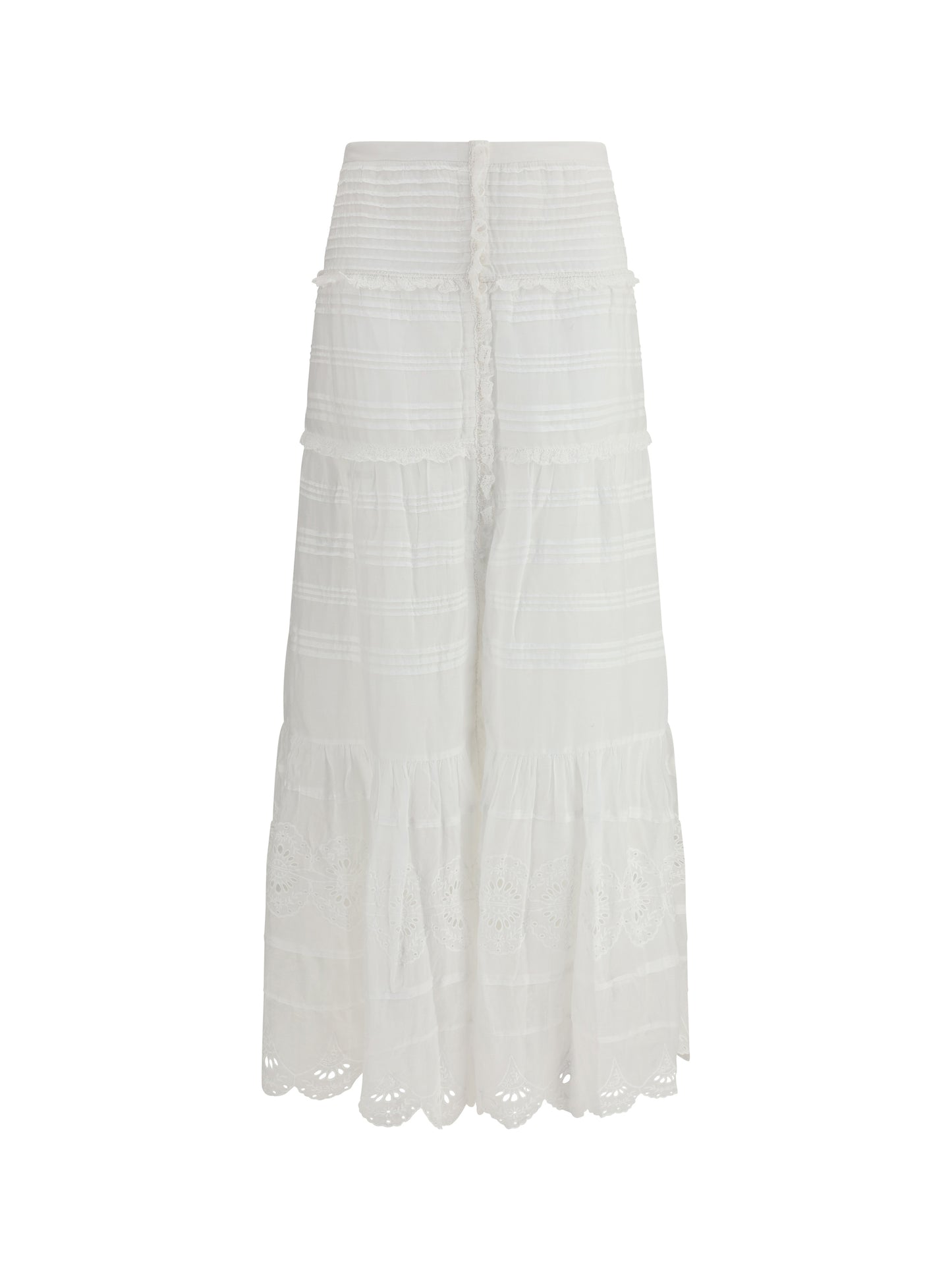 Marant Etoile Women Paoline Long Cotton Skirt ISABEL MARANT ETOILE