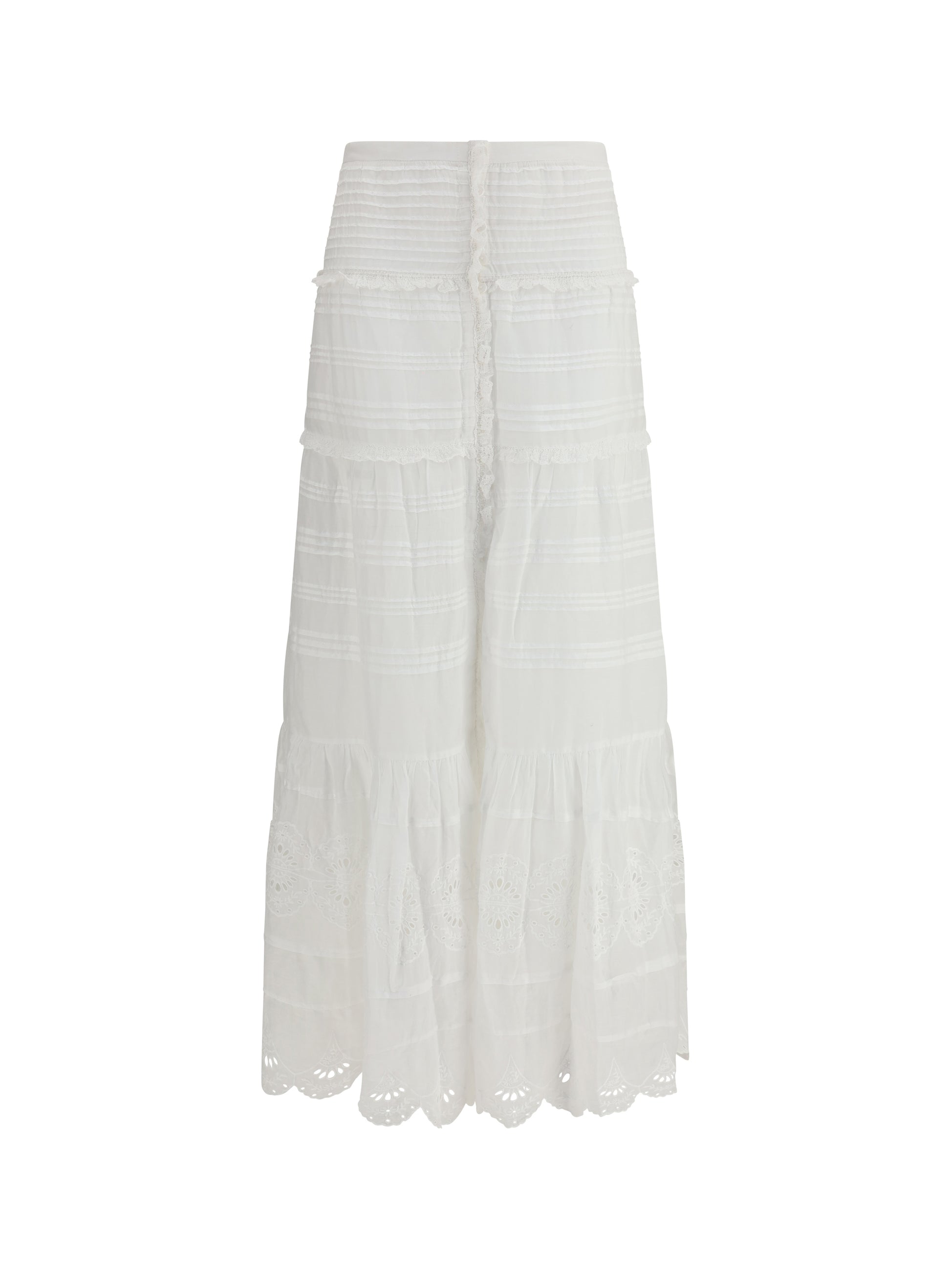 Marant Etoile Women Paoline Long Cotton Skirt ISABEL MARANT ETOILE