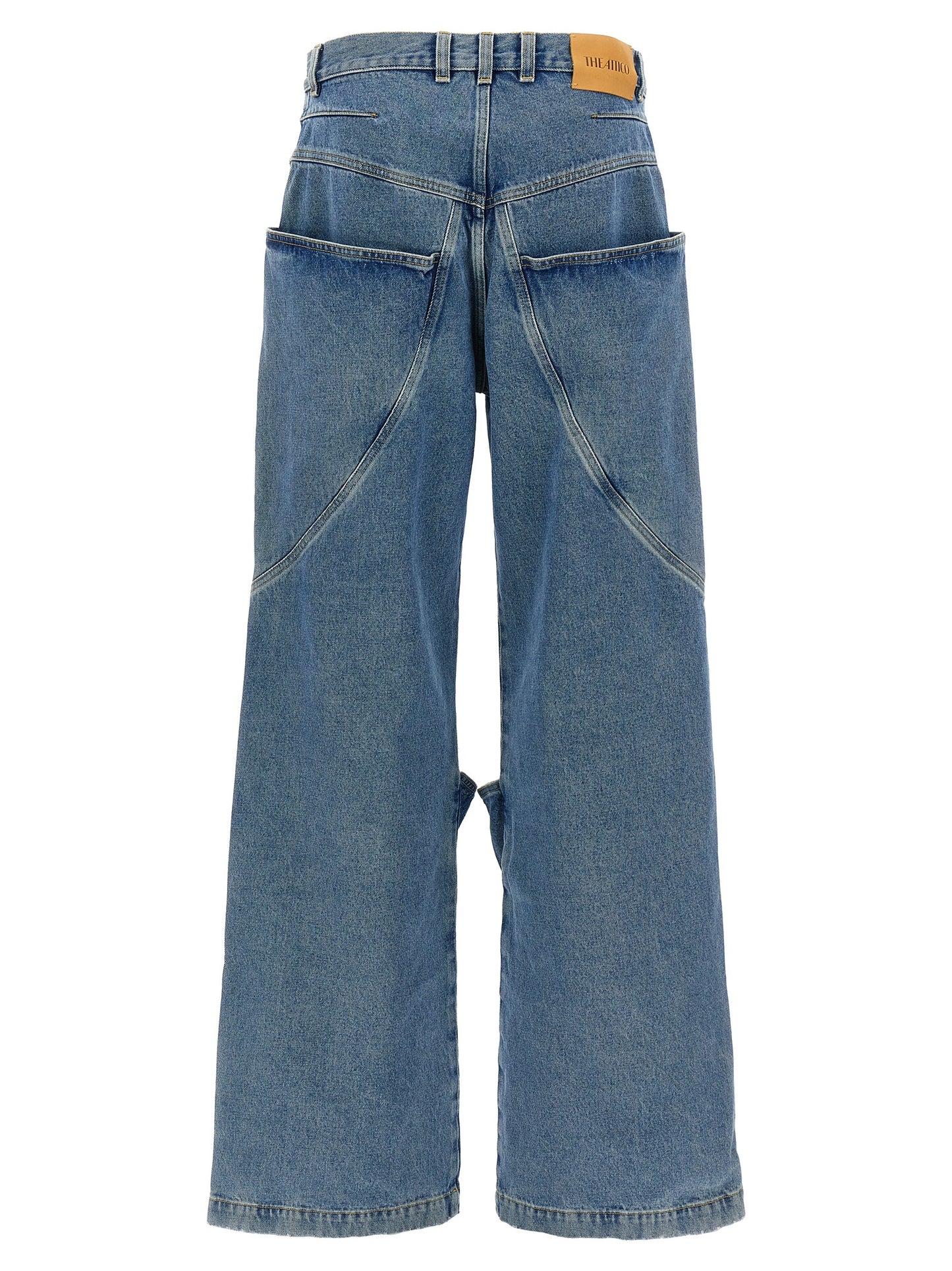 The Attico Women Maxi Pocket Jeans THE ATTICO