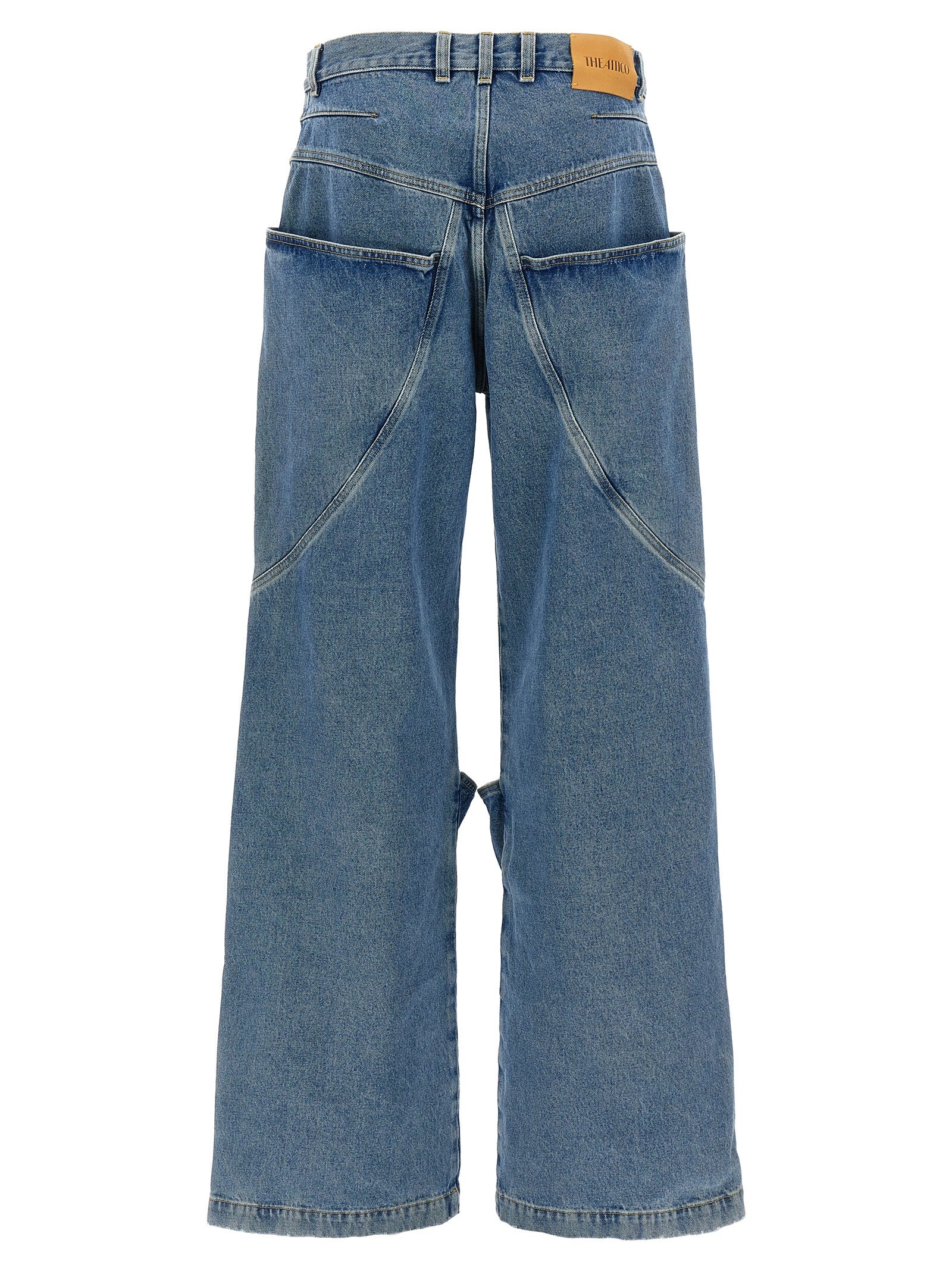 The Attico Women Maxi Pocket Jeans THE ATTICO