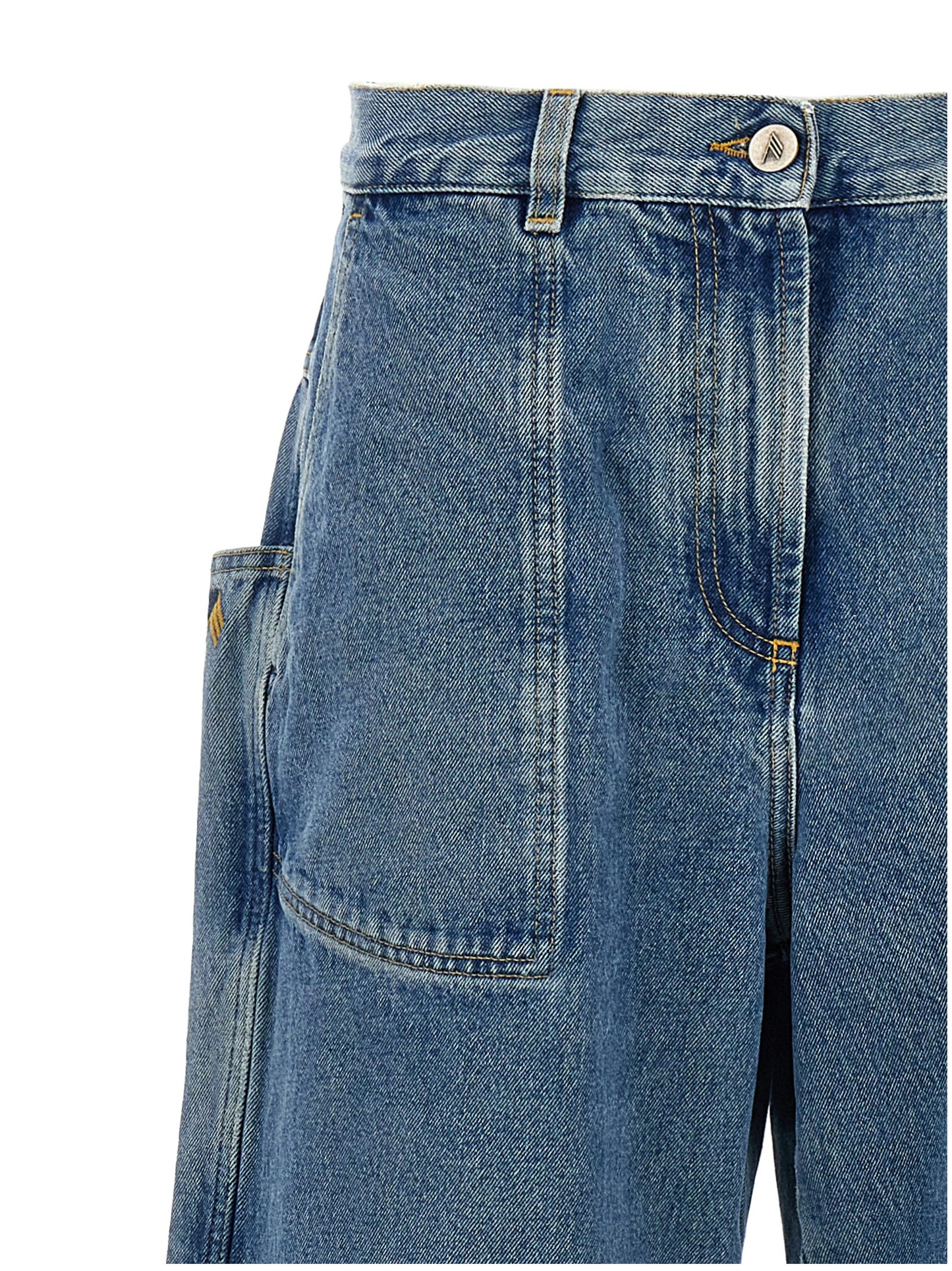 The Attico Women Maxi Pocket Jeans THE ATTICO