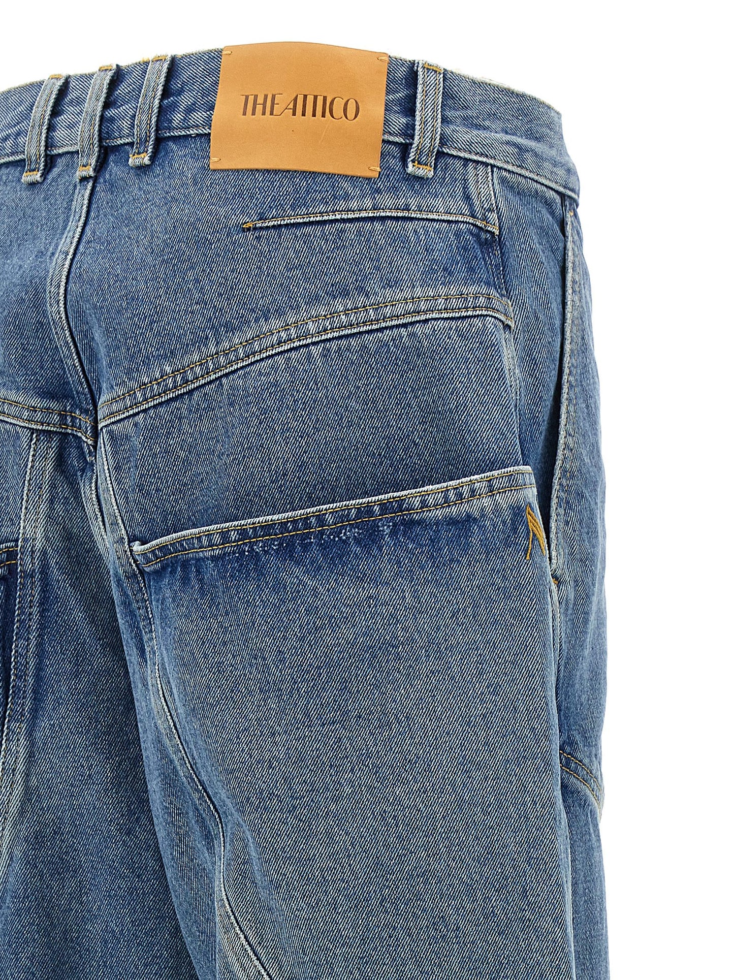 The Attico Women Maxi Pocket Jeans THE ATTICO