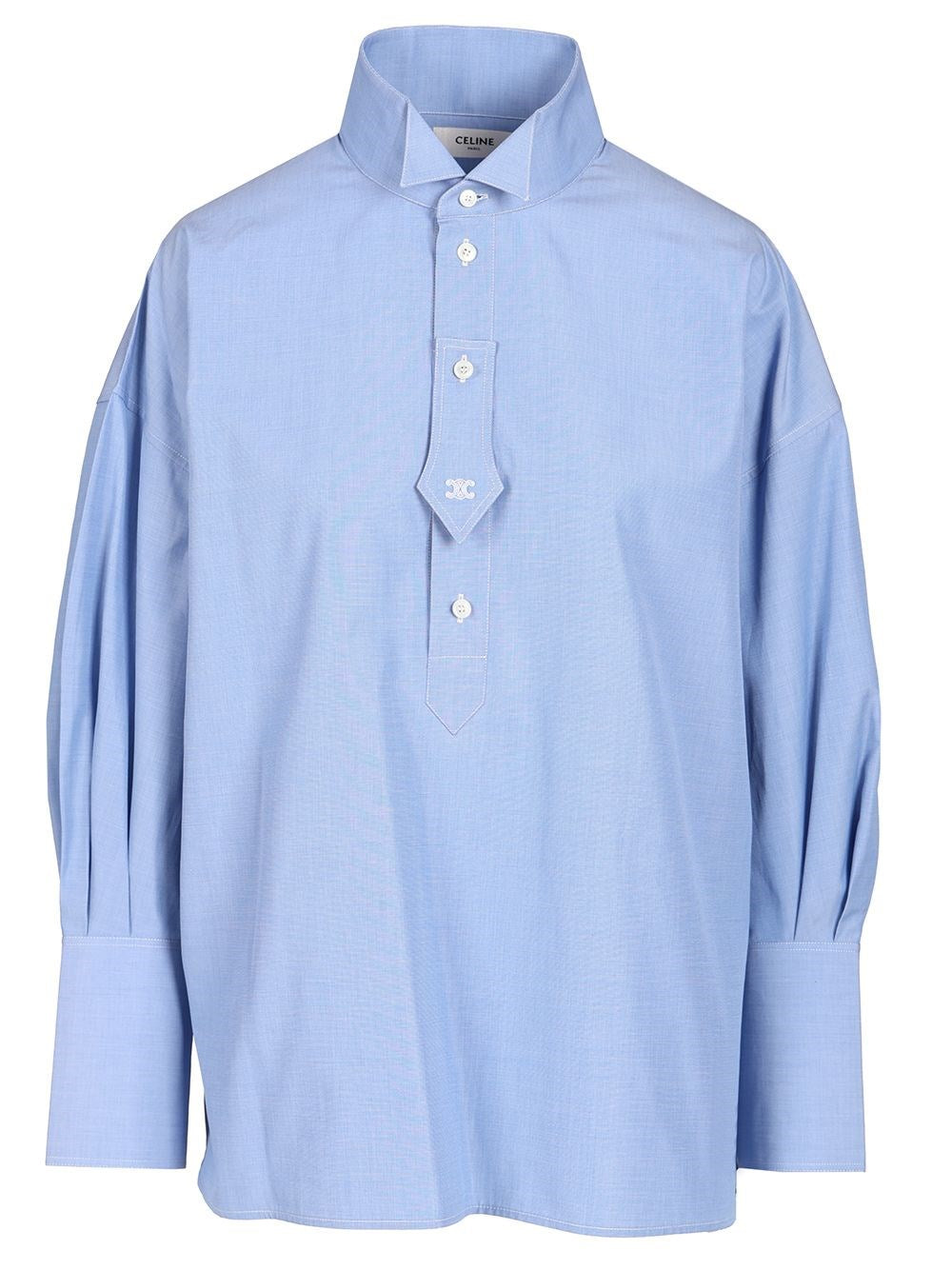 Celine Women Cotton Poplin Shirt CELINE
