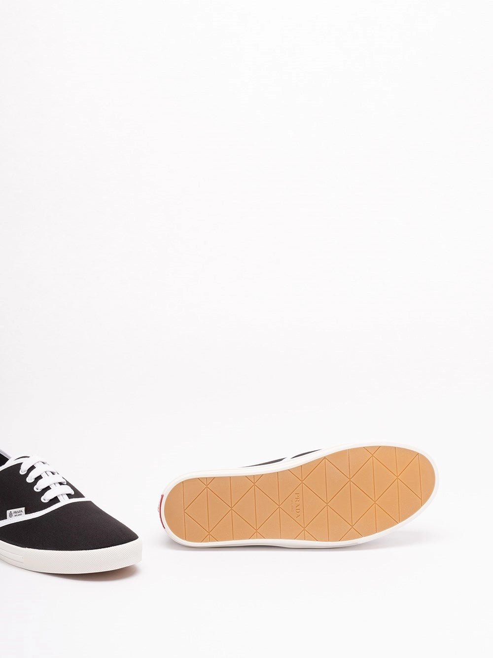 Prada Men `Imprint` Cotton Sneakers PRADA