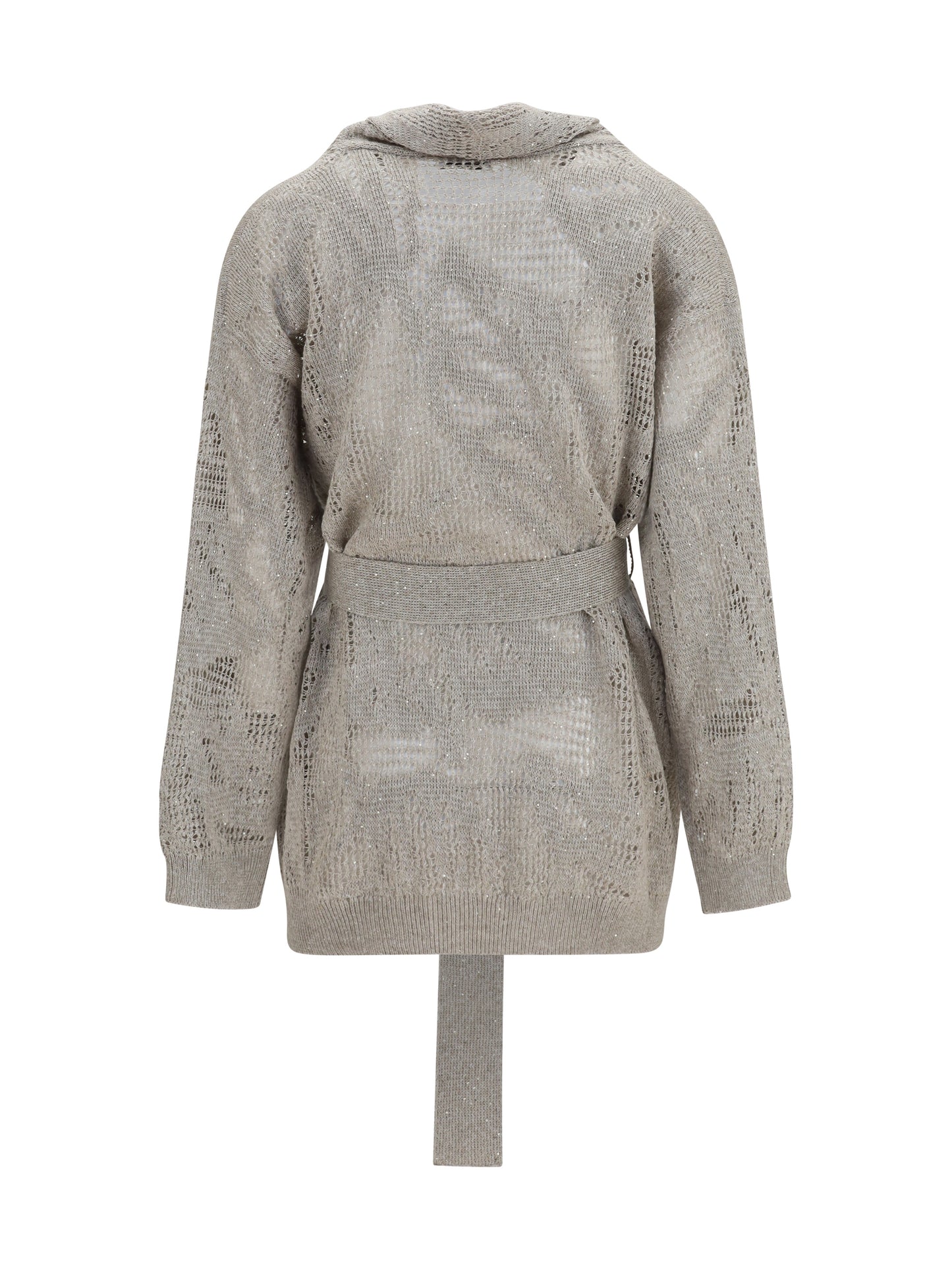 Brunello Cucinelli Women Cotton And Linen Cardigan BRUNELLO CUCINELLI