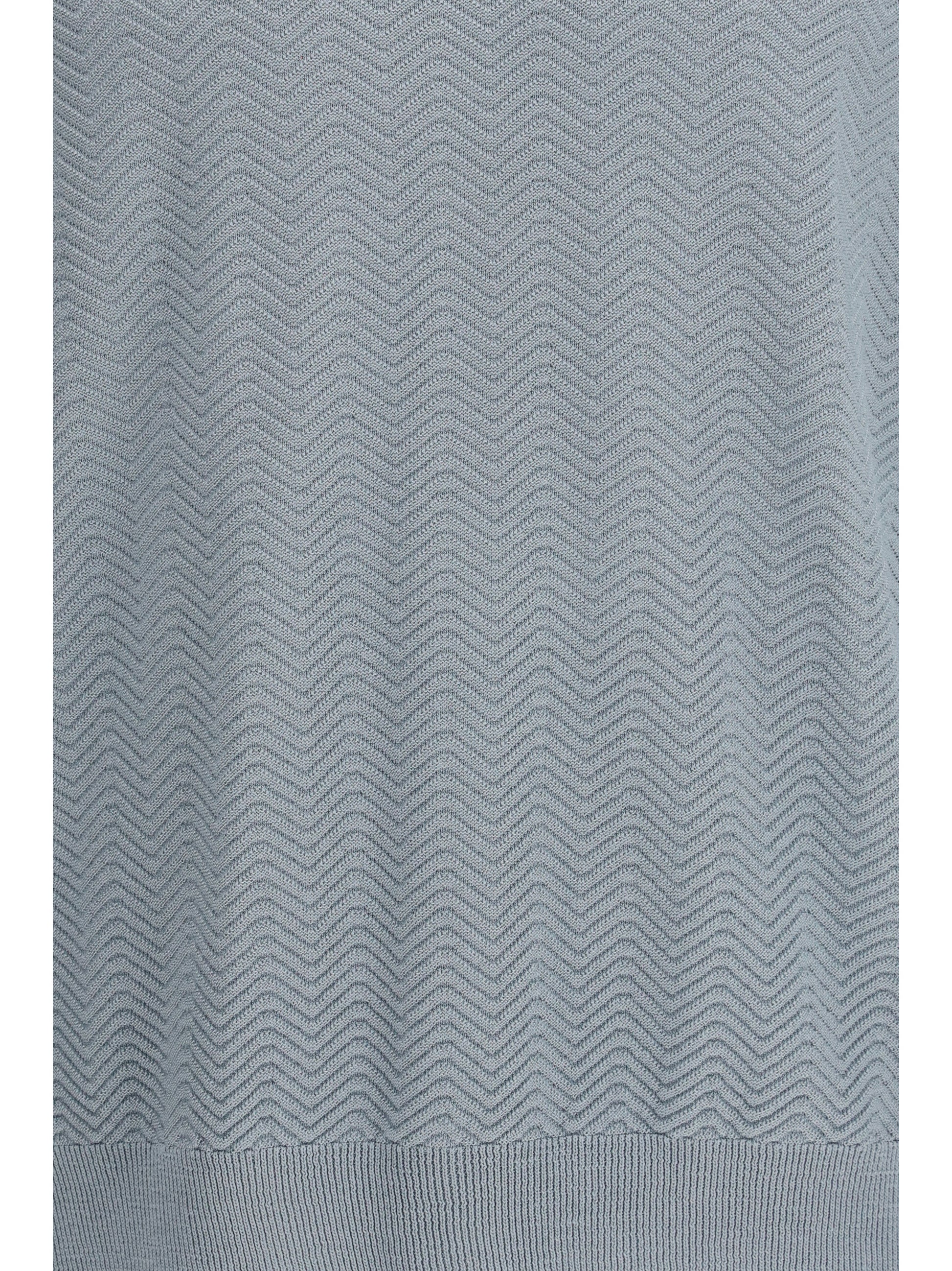 Giorgio Armani Men Short-Sleeved Cotton And Silk Sweater GIORGIO ARMANI