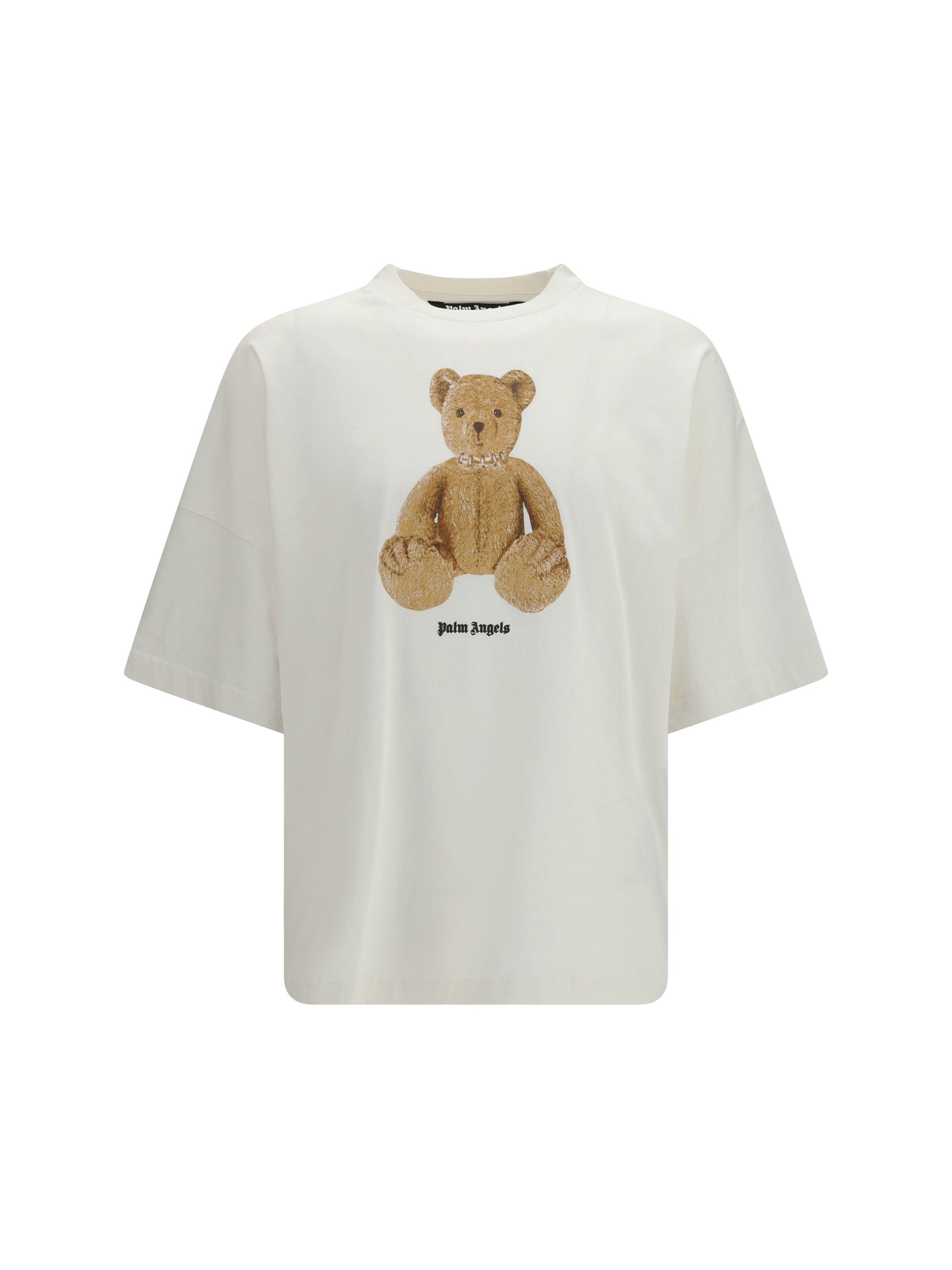 Palm Angels Men Bear Print T-Shirt PALM ANGELS