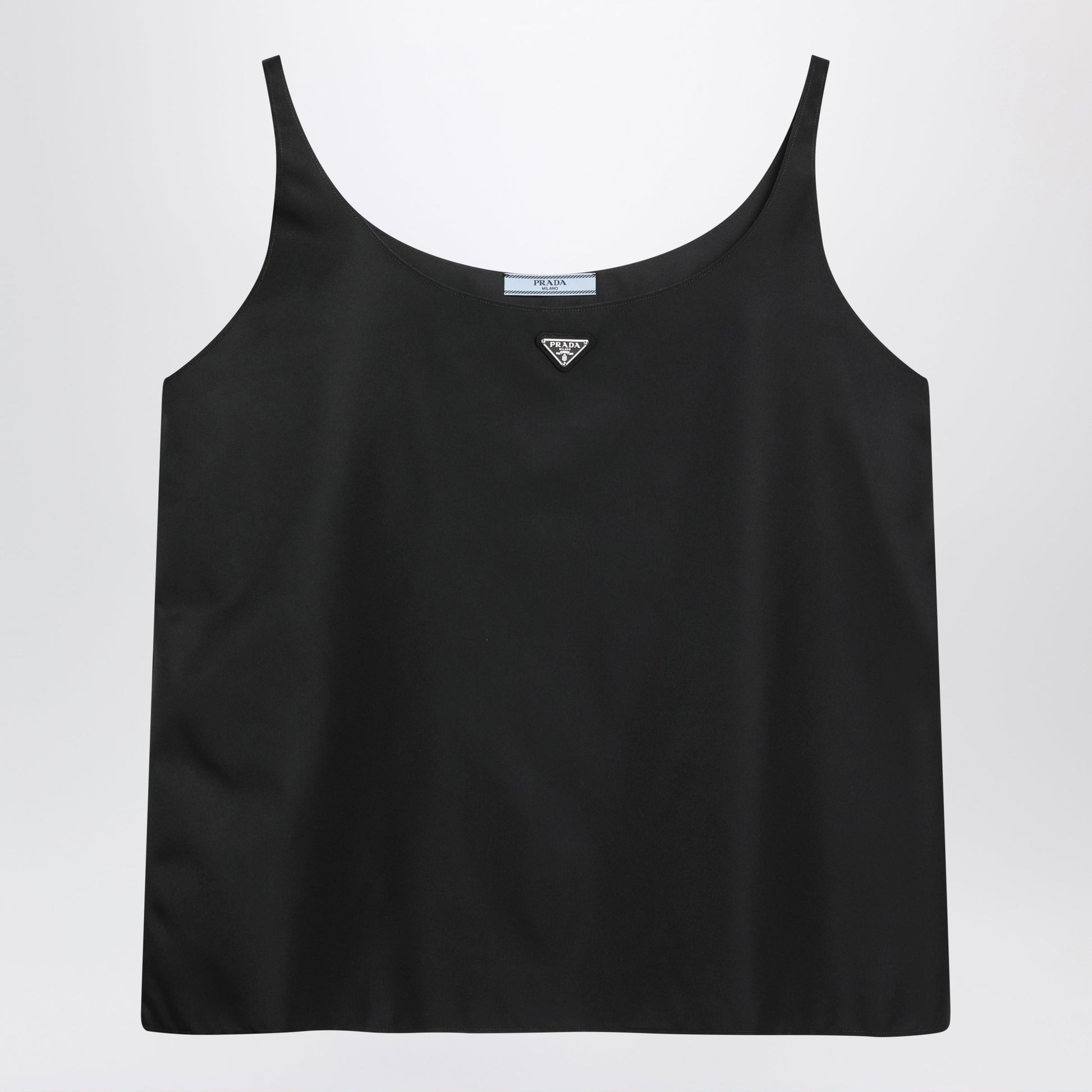 Prada Black Top In Re-Nylon Women PRADA