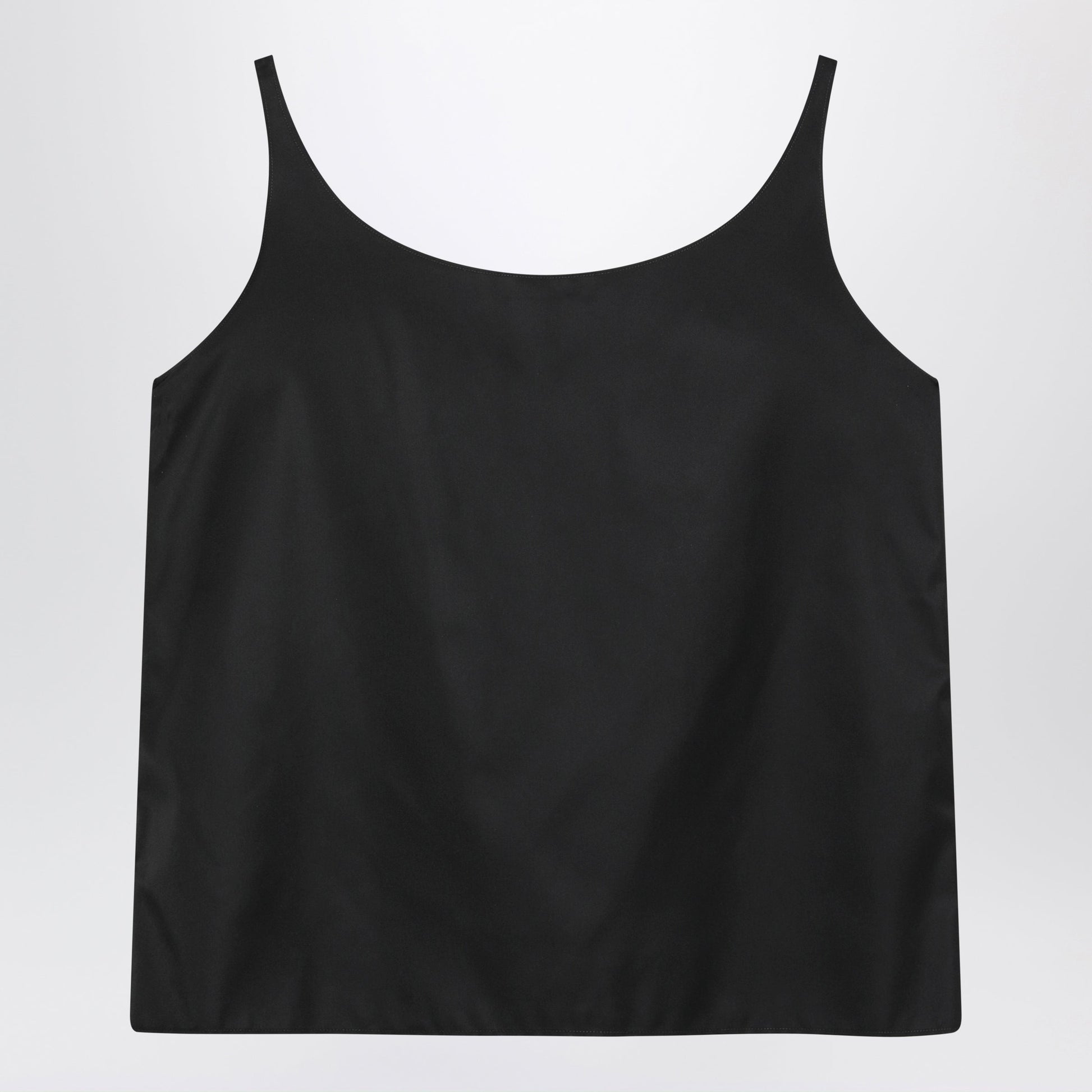 Prada Black Top In Re-Nylon Women PRADA