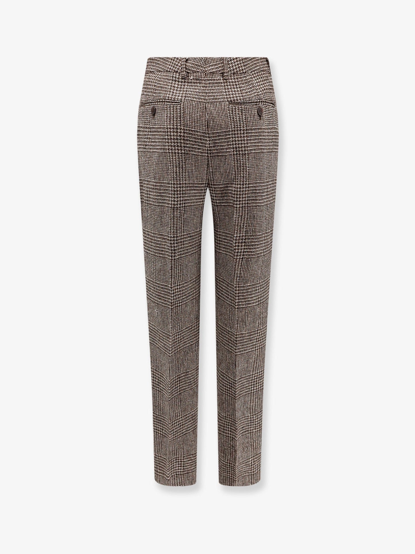 Golden Goose Deluxe Brand Men Relax Staright Prince Of Wales Trouser GOLDEN GOOSE