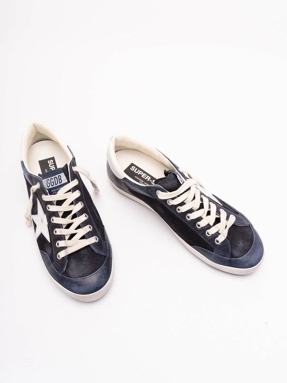 Golden Goose Men `Super-Star` Sneakers GOLDEN GOOSE