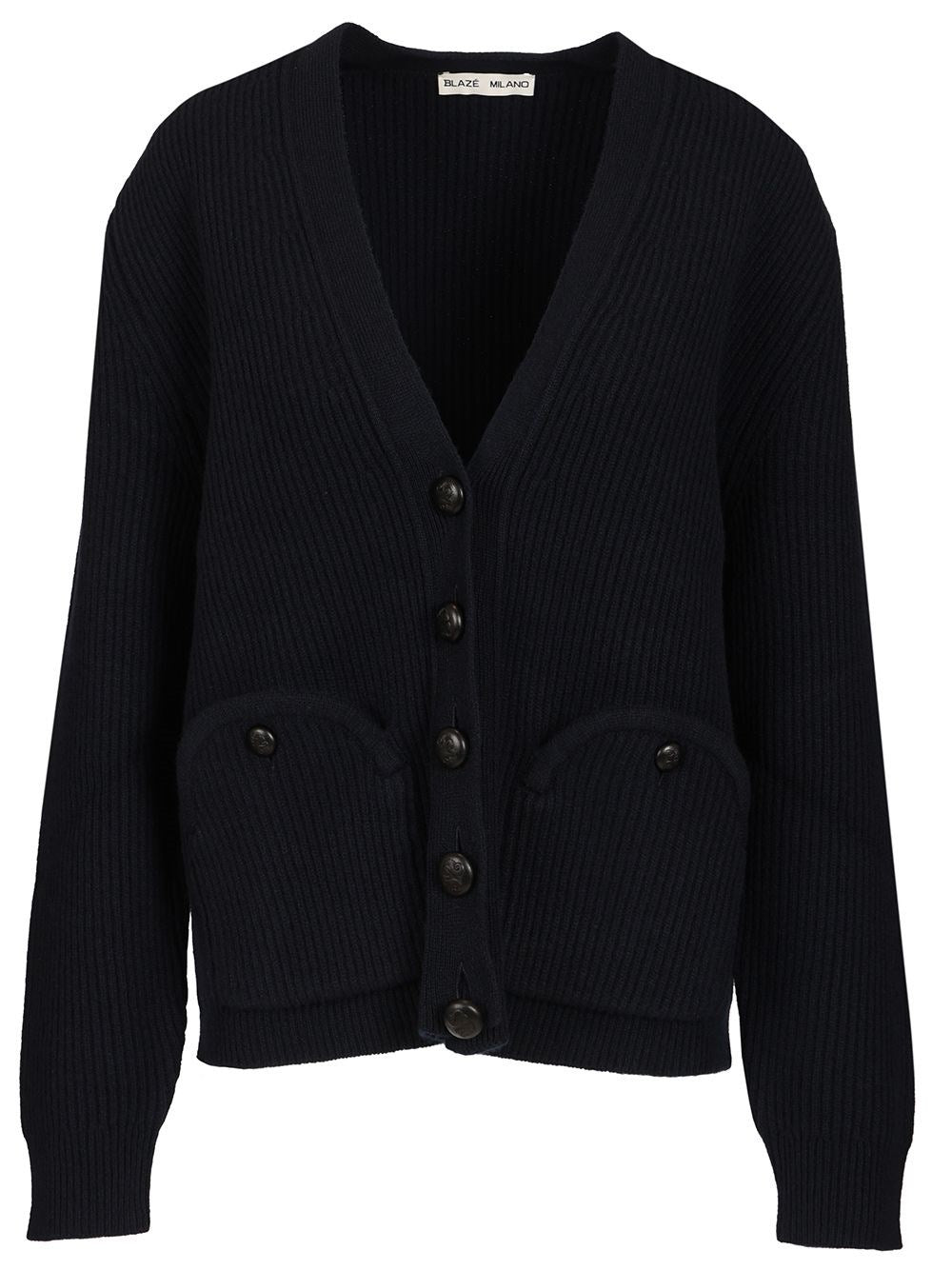Blazé Milano Women V-Neck Cardigan