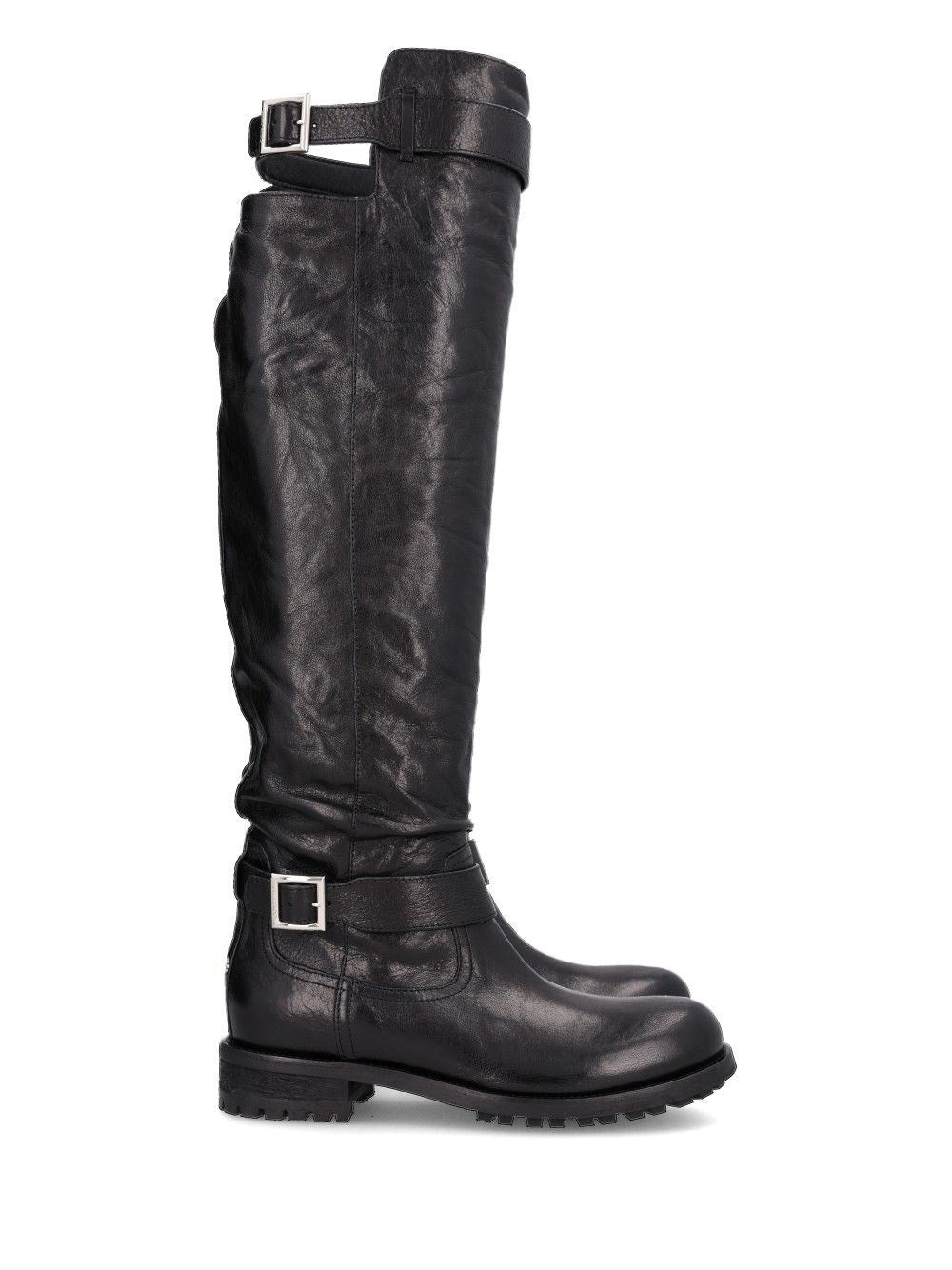 Jimmy Choo Women Biker Knee Boot JIMMY CHOO