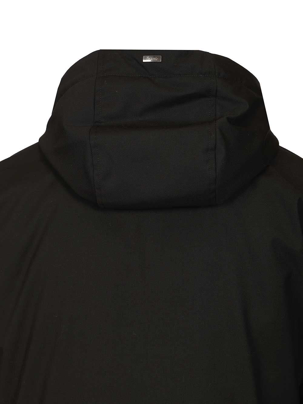 Herno Men Parka In New Business Technical Fabric And Ultralight Nylon HERNO