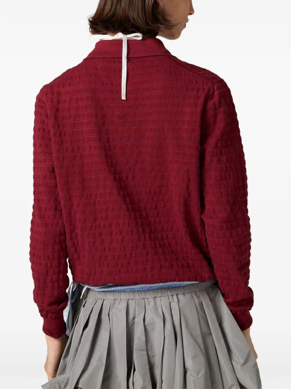 Miu Miu Women V-Neck Sweater MIU MIU