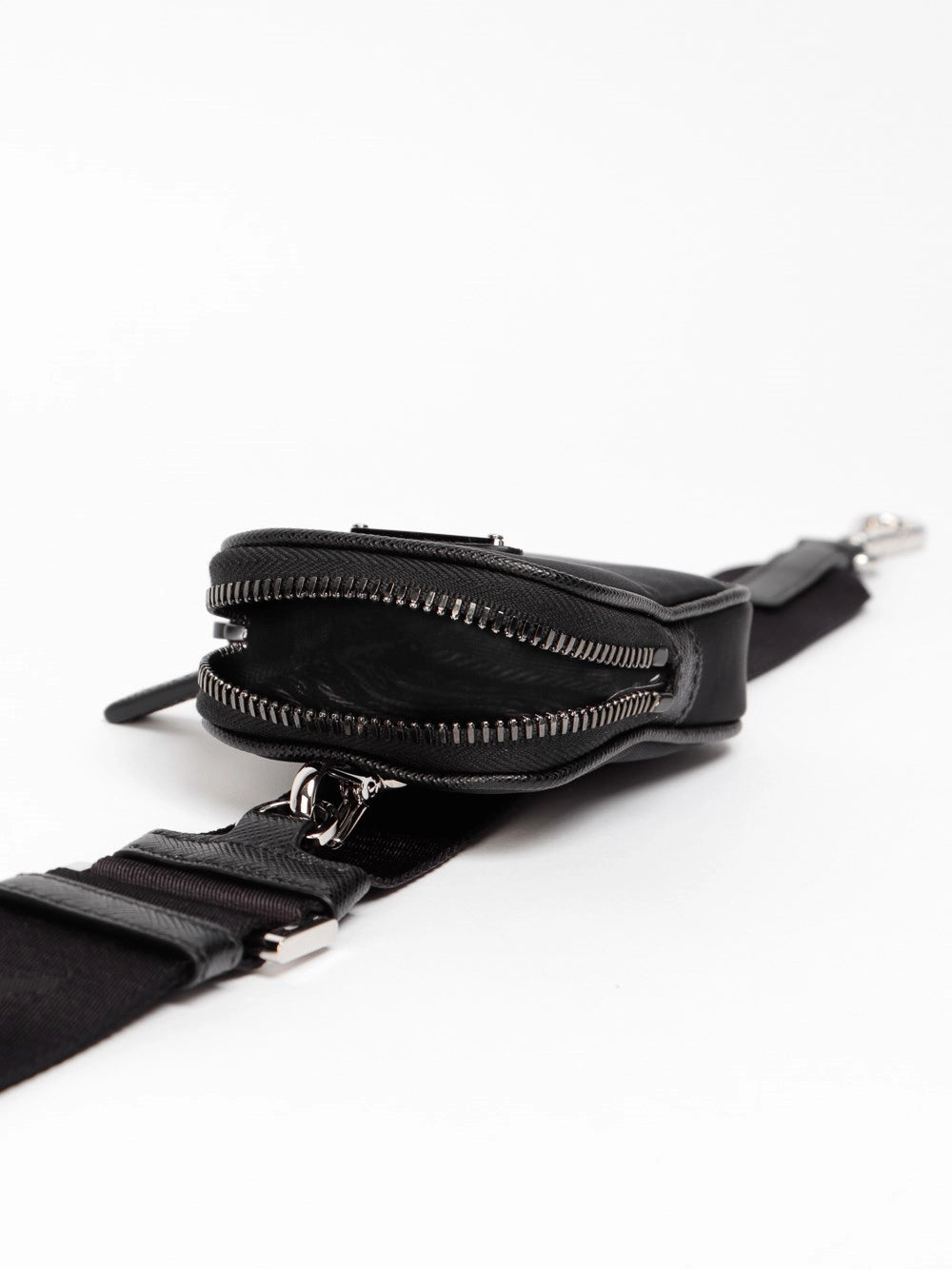 Prada Men Re-Nylon And Saffiano Leather Shoulder Bag PRADA