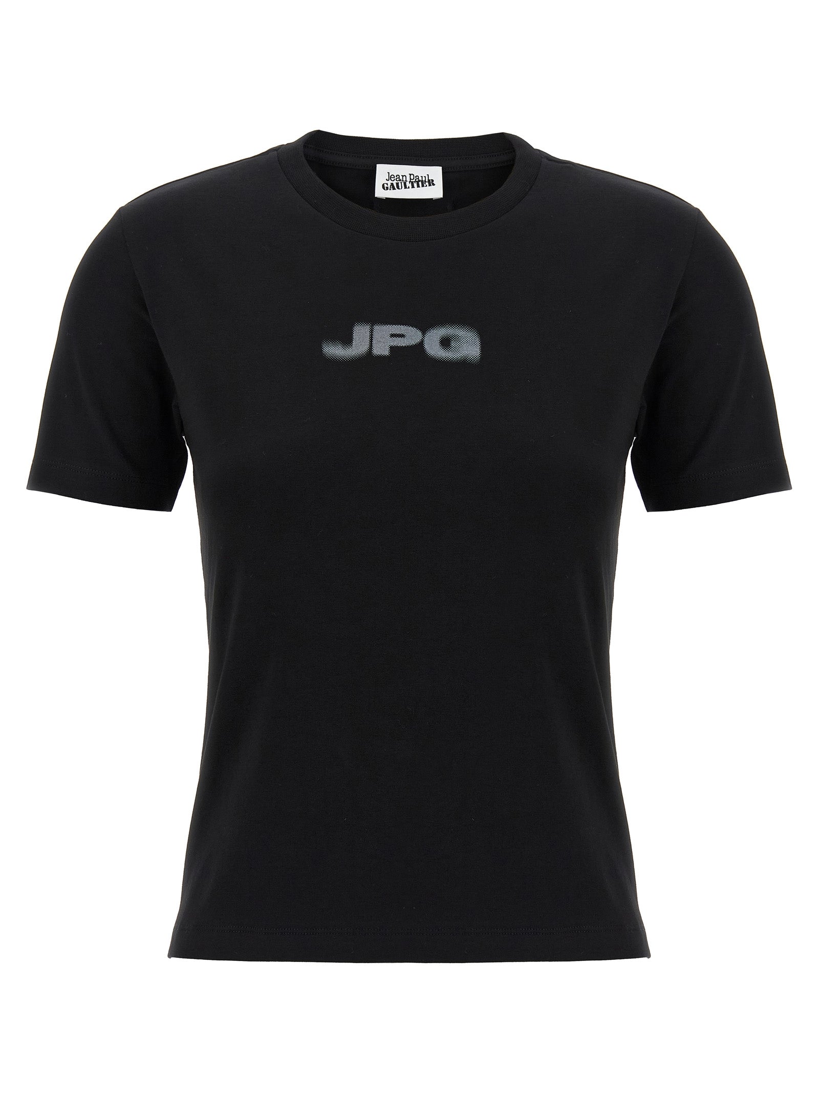 Jean Paul Gaultier Women 'The Black Jpg Baby Tee' T-Shirt JEAN PAUL GAULTIER