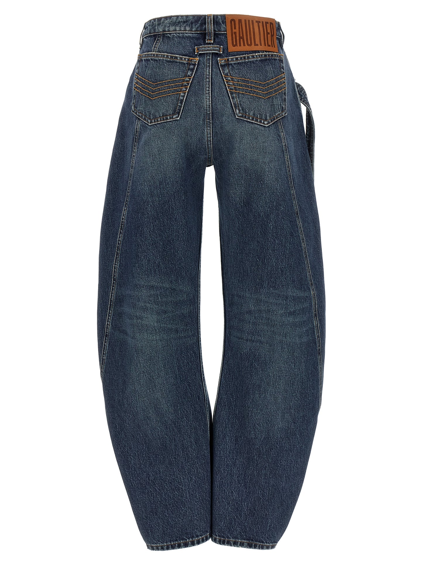 Jean Paul Gaultier Women 'The Blue Denim Strap' Jeans JEAN PAUL GAULTIER