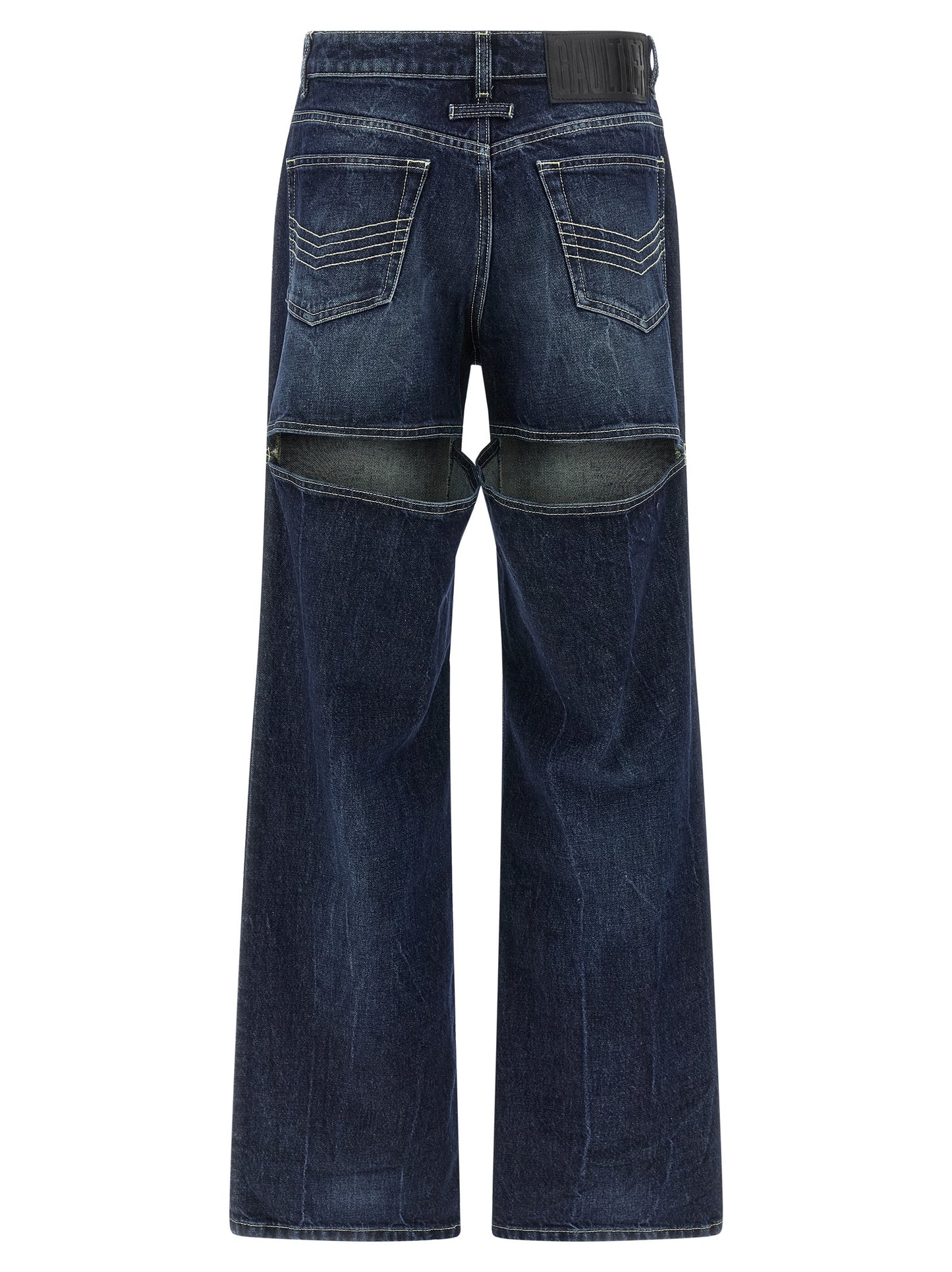 Jean Paul Gaultier Women 'The Blue Cut-Out' Jeans JEAN PAUL GAULTIER
