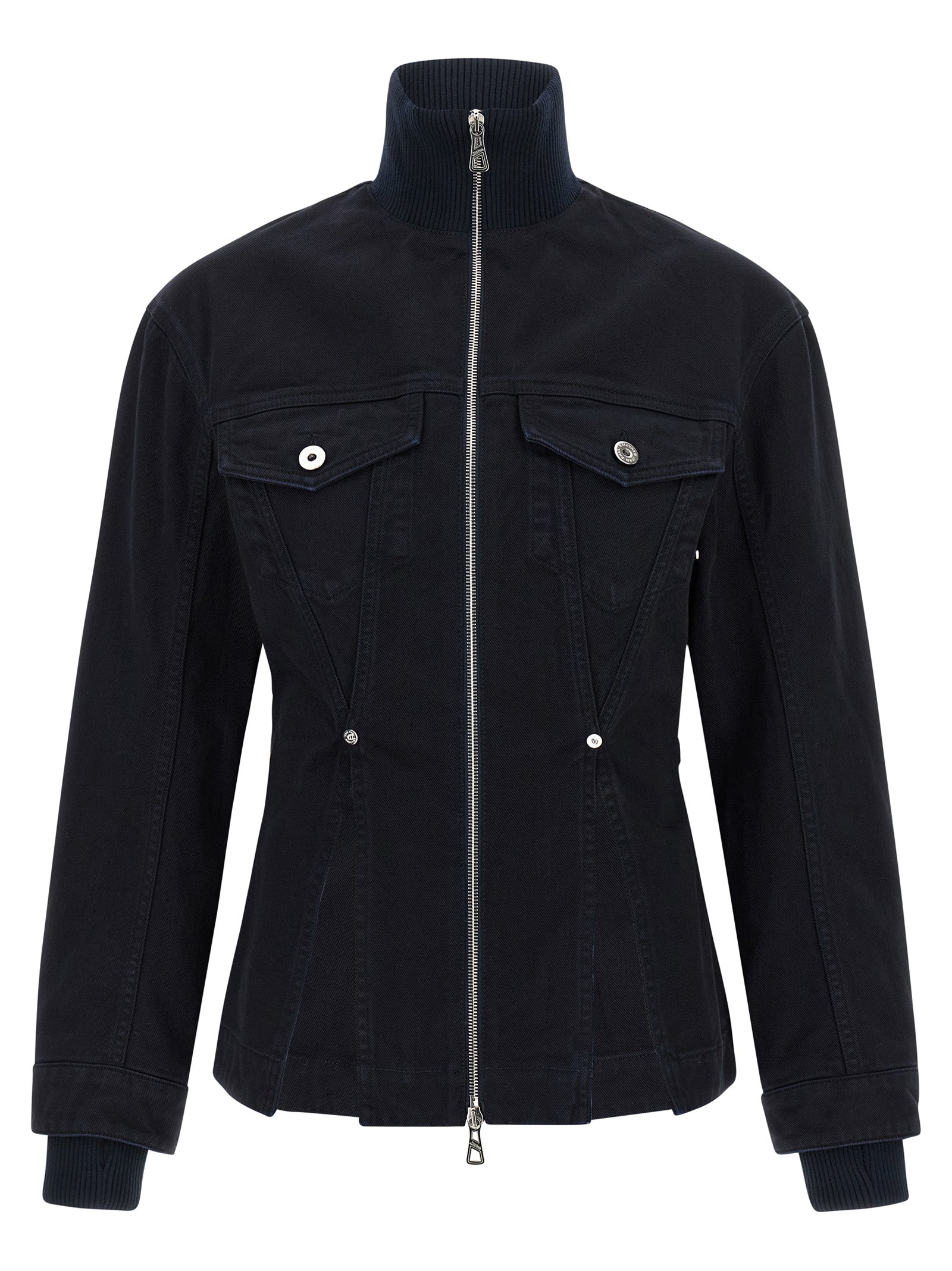 Jean Paul Gaultier Women 'The Slit Denim' Jacket JEAN PAUL GAULTIER