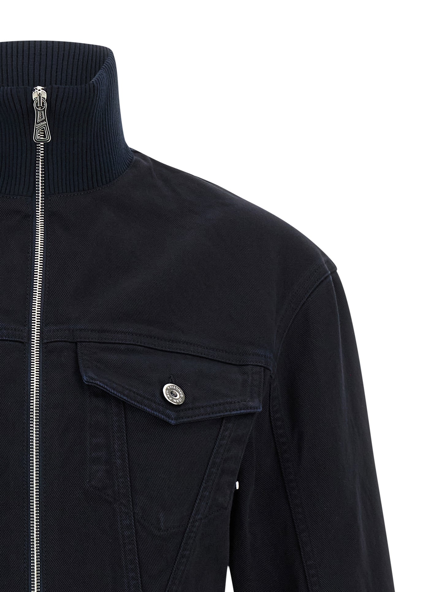 Jean Paul Gaultier Women 'The Slit Denim' Jacket JEAN PAUL GAULTIER