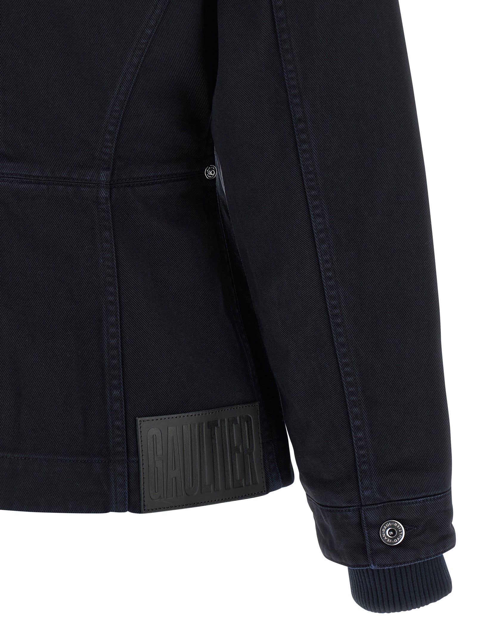 Jean Paul Gaultier Women 'The Slit Denim' Jacket JEAN PAUL GAULTIER