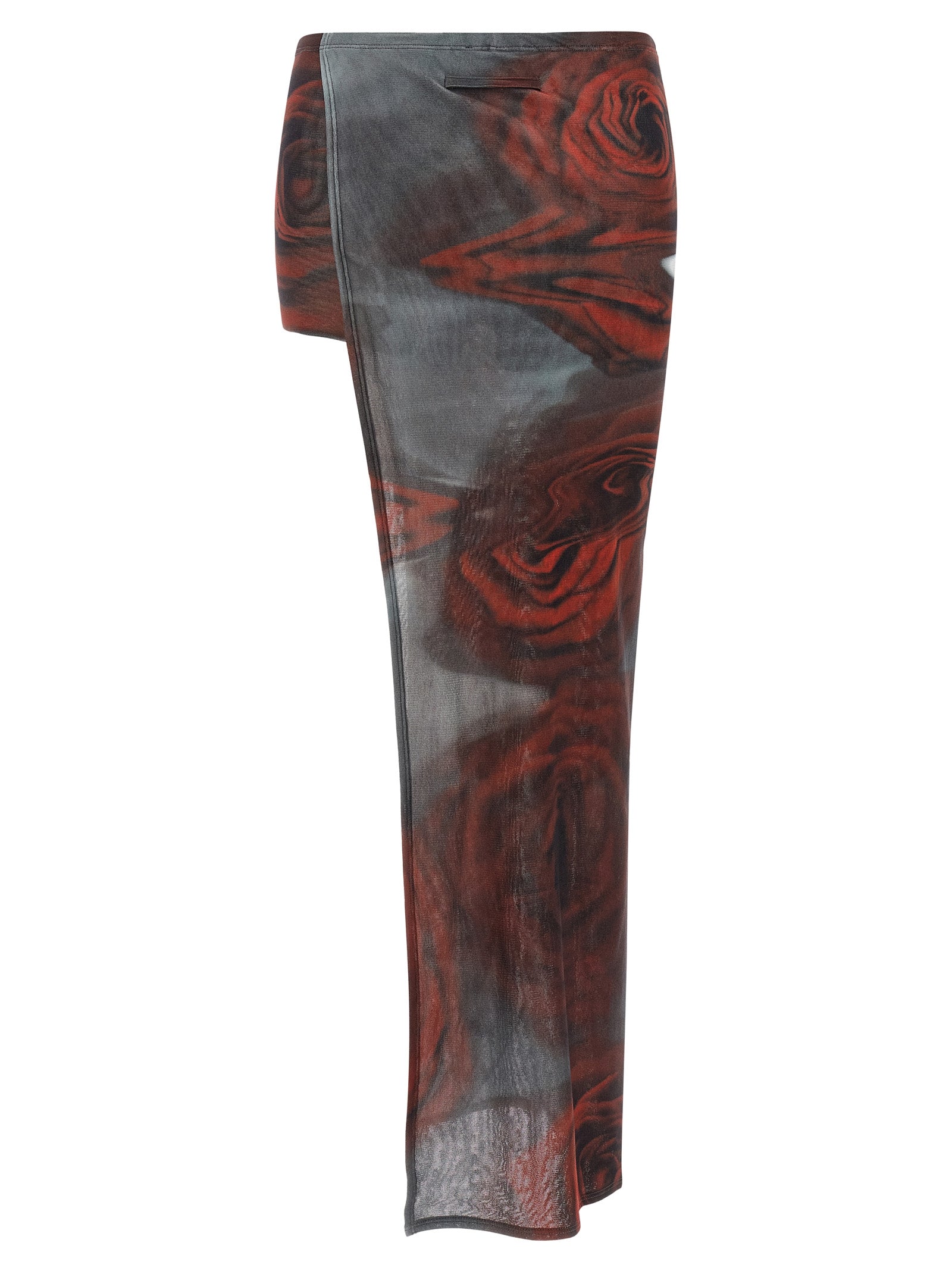 Jean Paul Gaultier Women 'The Red Blurry Roses' Skort JEAN PAUL GAULTIER
