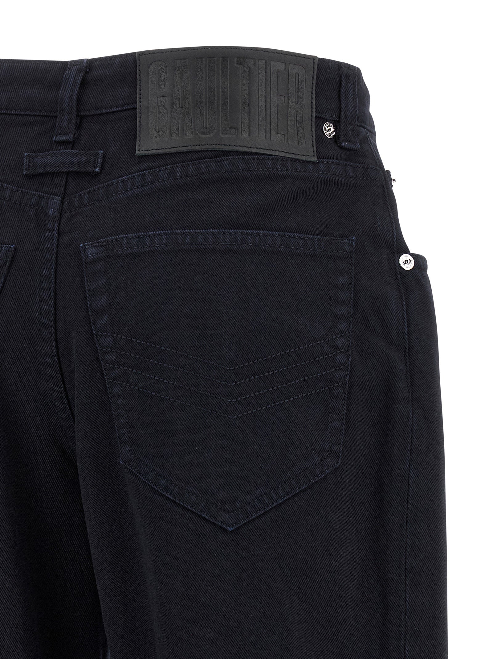 Jean Paul Gaultier Women 'The Snap-Button Denim' Jeans JEAN PAUL GAULTIER