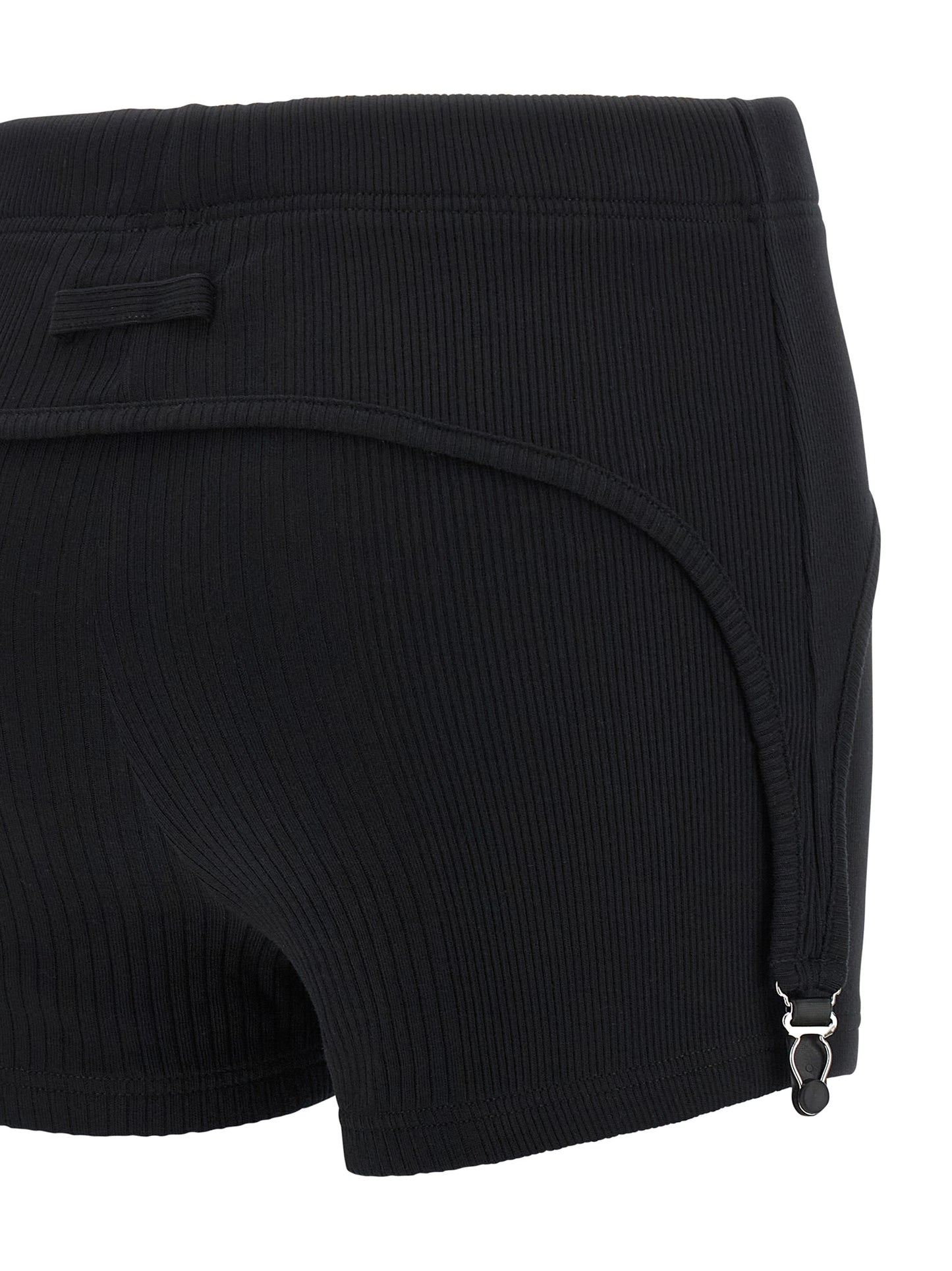 Jean Paul Gaultier Women 'The Black Garter' Shorts JEAN PAUL GAULTIER