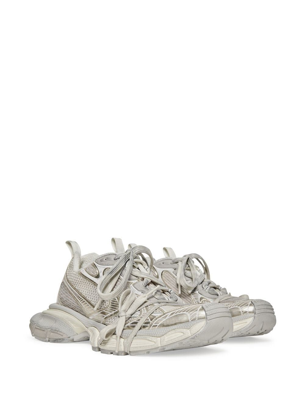 Balenciaga Men Worn-Out Effect Mesh 3Xl Sneakers BALENCIAGA