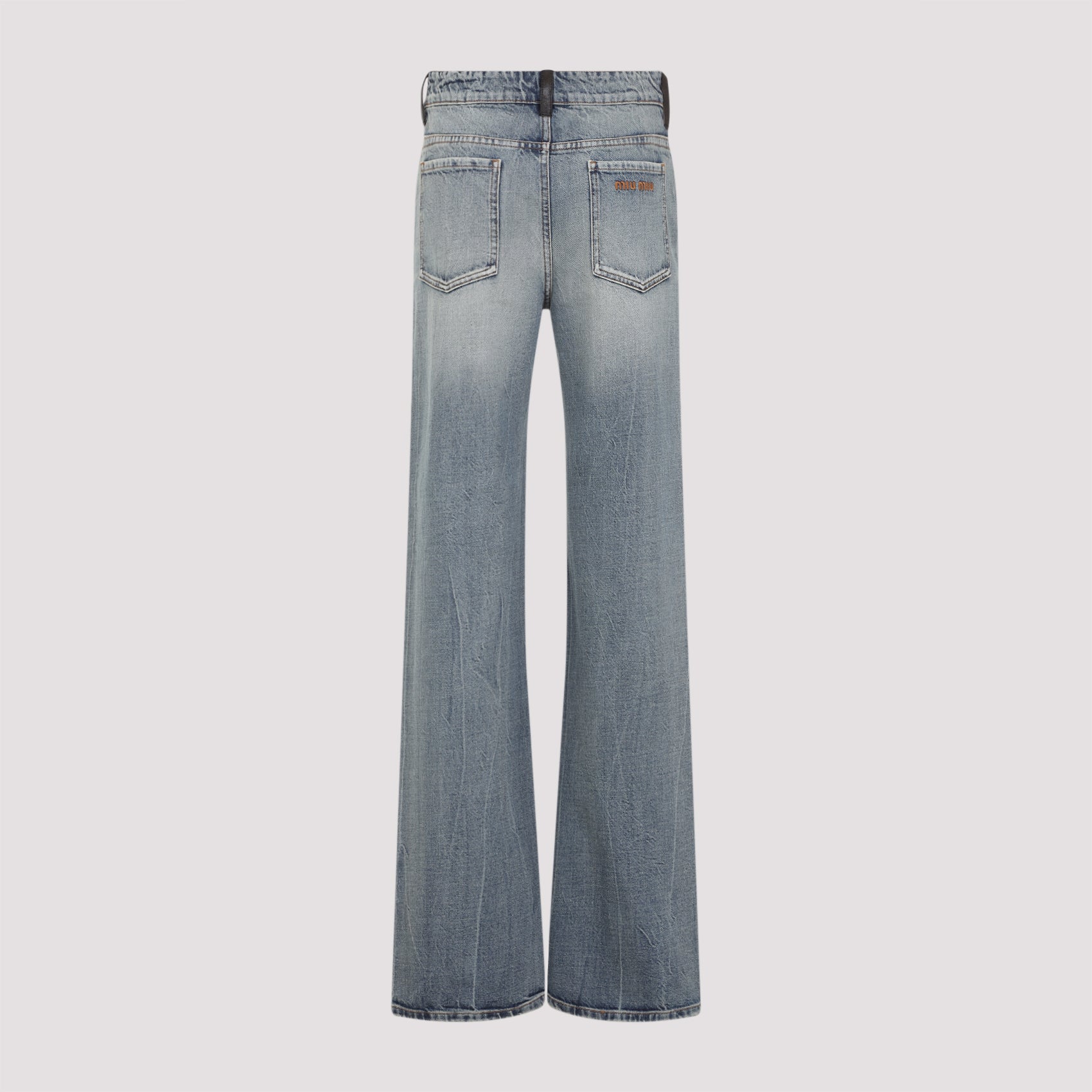 Miu Miu Cotton Jeans Women MIU MIU