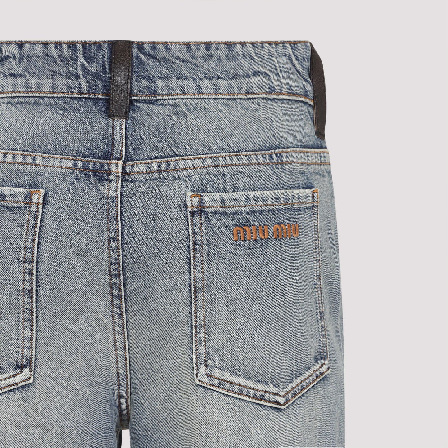 Miu Miu Cotton Jeans Women MIU MIU