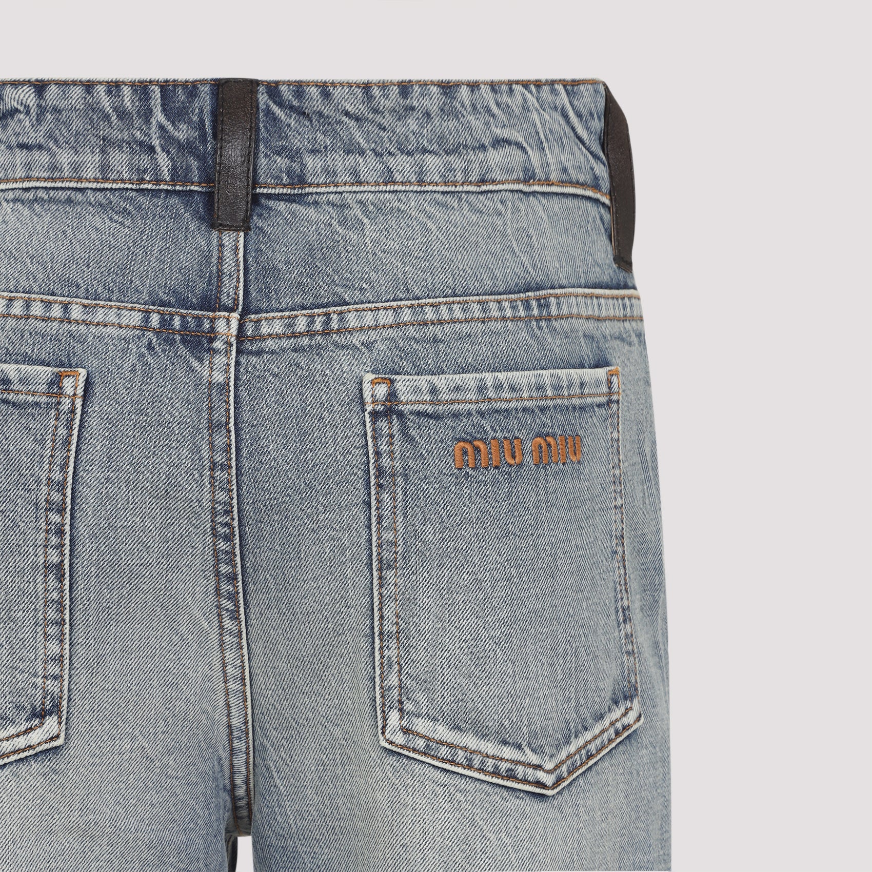 Miu Miu Cotton Jeans Women MIU MIU