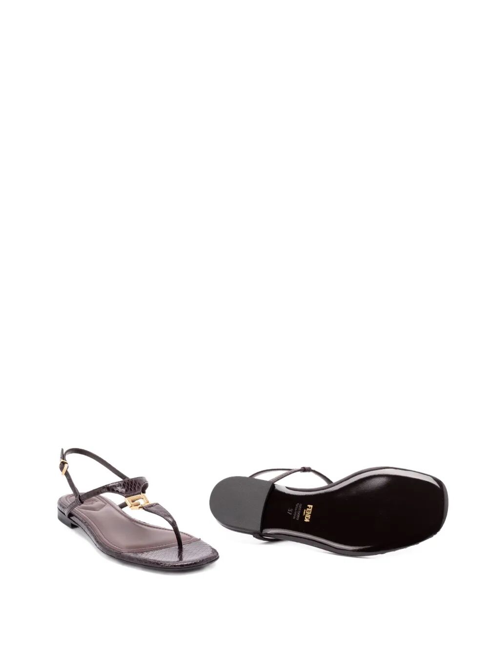 Fendi Women Fendi Ffold Ayers Flip-Flops FENDI