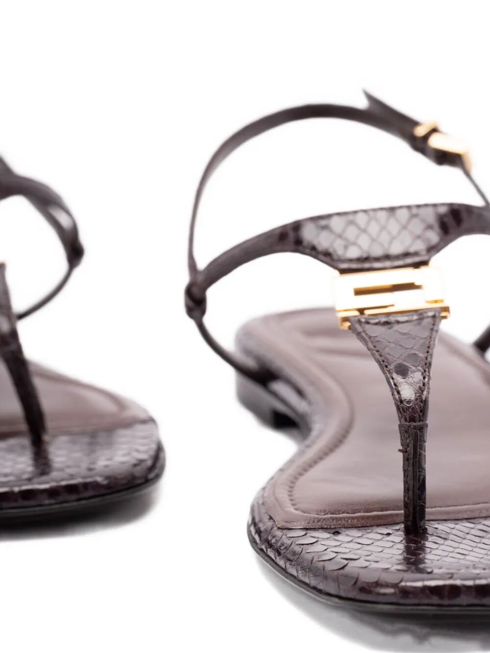 Fendi Women Fendi Ffold Ayers Flip-Flops FENDI