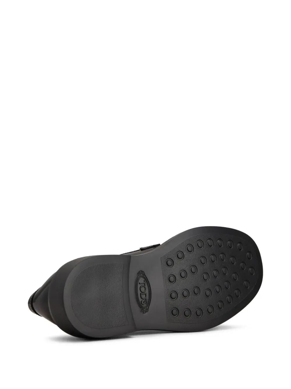 Tod's Women Leather Loafers With Metal Bar TOD'S
