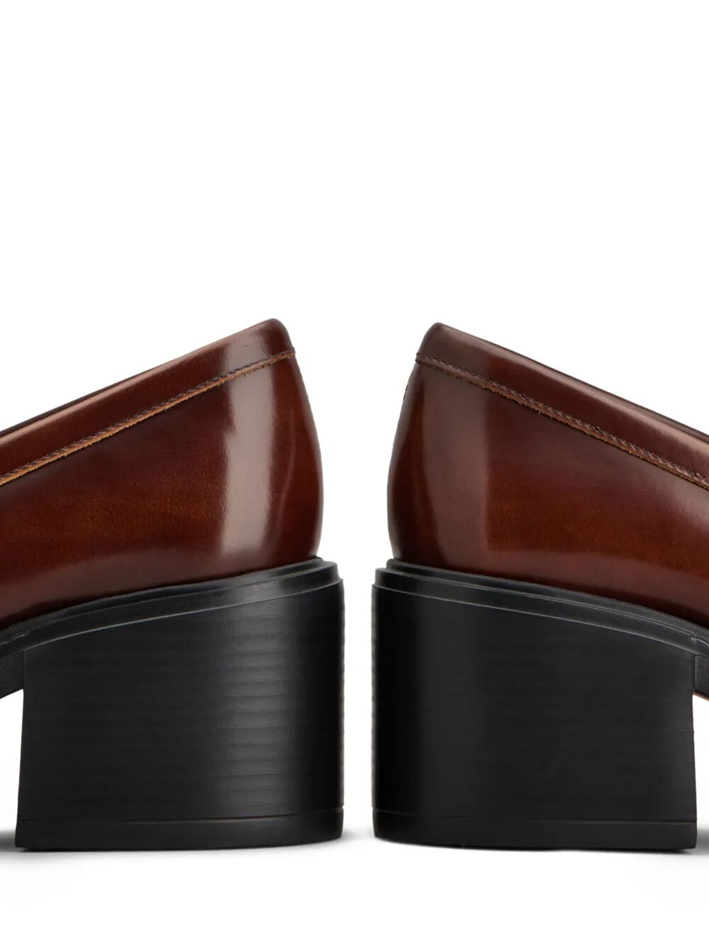 Tod's Women Leather Heeled Penny Loafers TOD'S