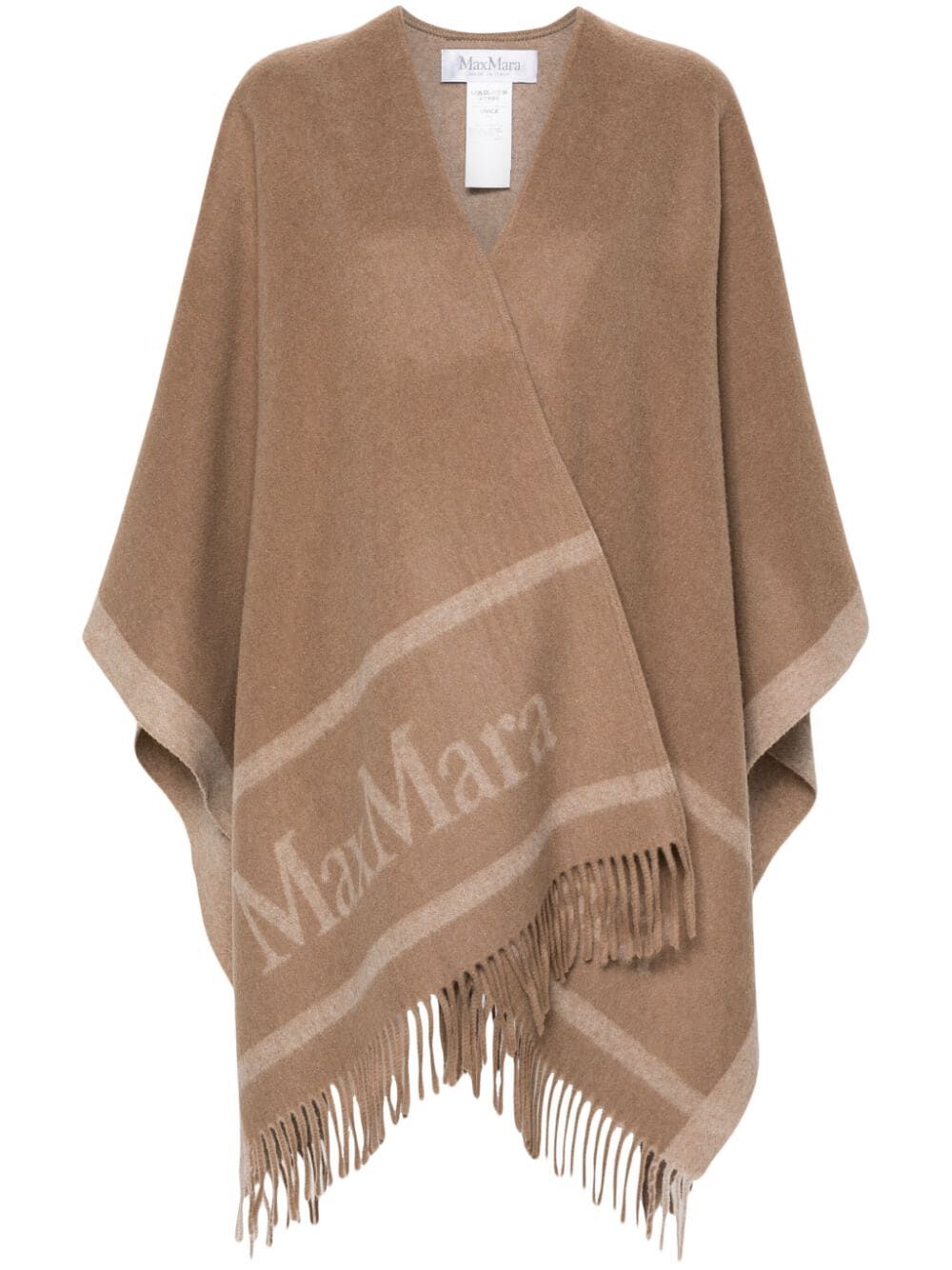 Max Mara Women 2424736051600 - Poncho Logo Jacquard MAX MARA