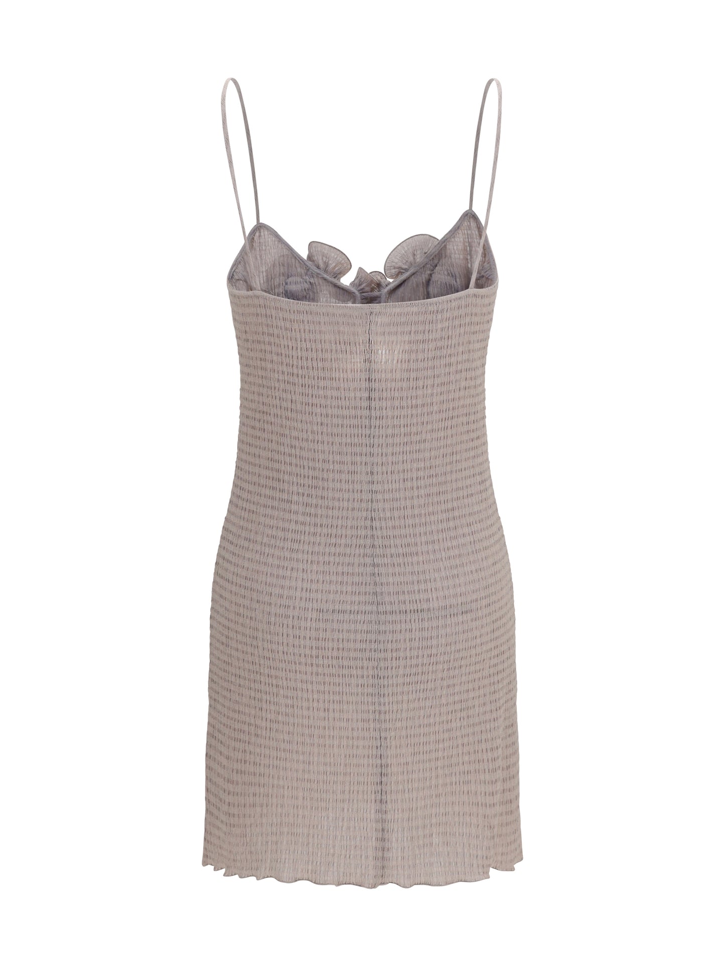 Magda Butrym Women Crêpe Mini Dress With Floral Appliqués