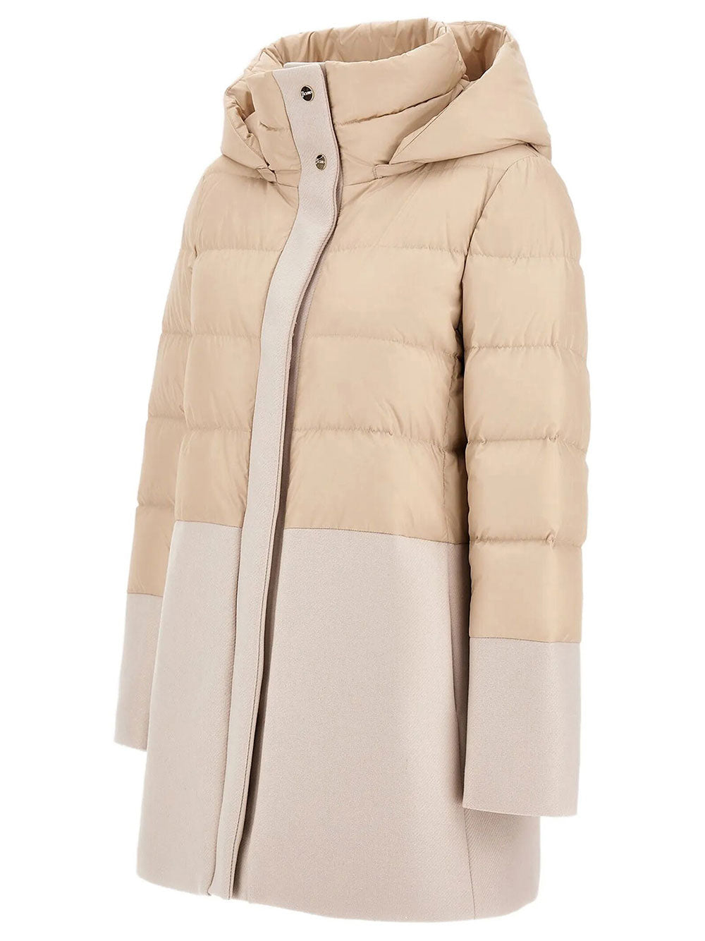 Herno Women Piumino A-Shape Con Pannelli HERNO